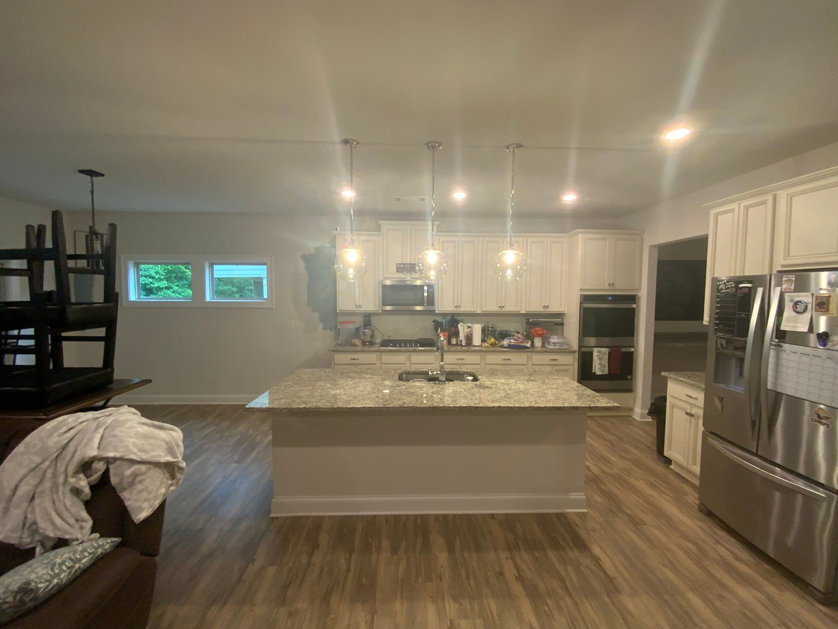 Interior House Painting and Accent Wall Installation in Canton by Swift Home Renovations
