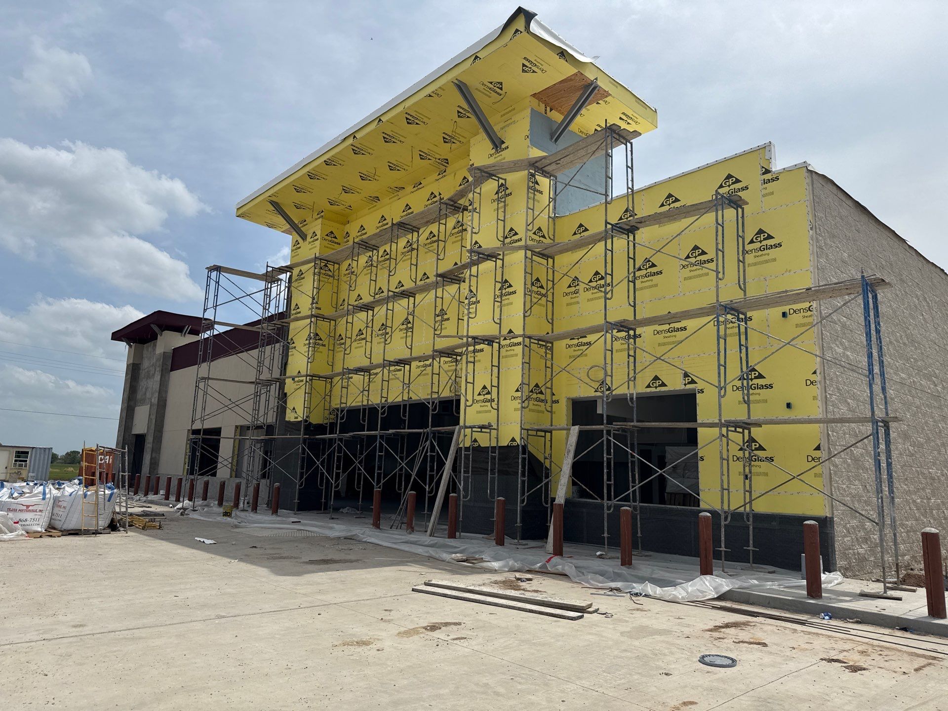 Commercial Exterior Systems: CMU, EIFS, and Stucco Integration. by Apex Conventional Stucco Llc