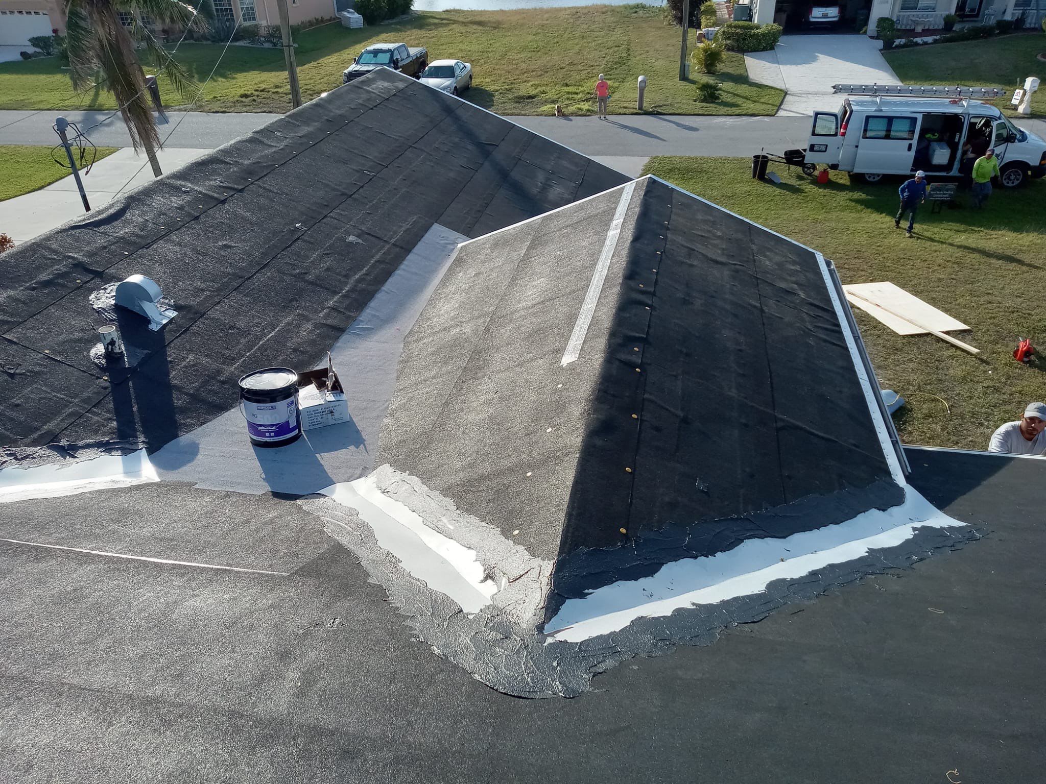 Residential Roofing Installation using Owens Corning Duration Shingles by Four Peaks Roofing