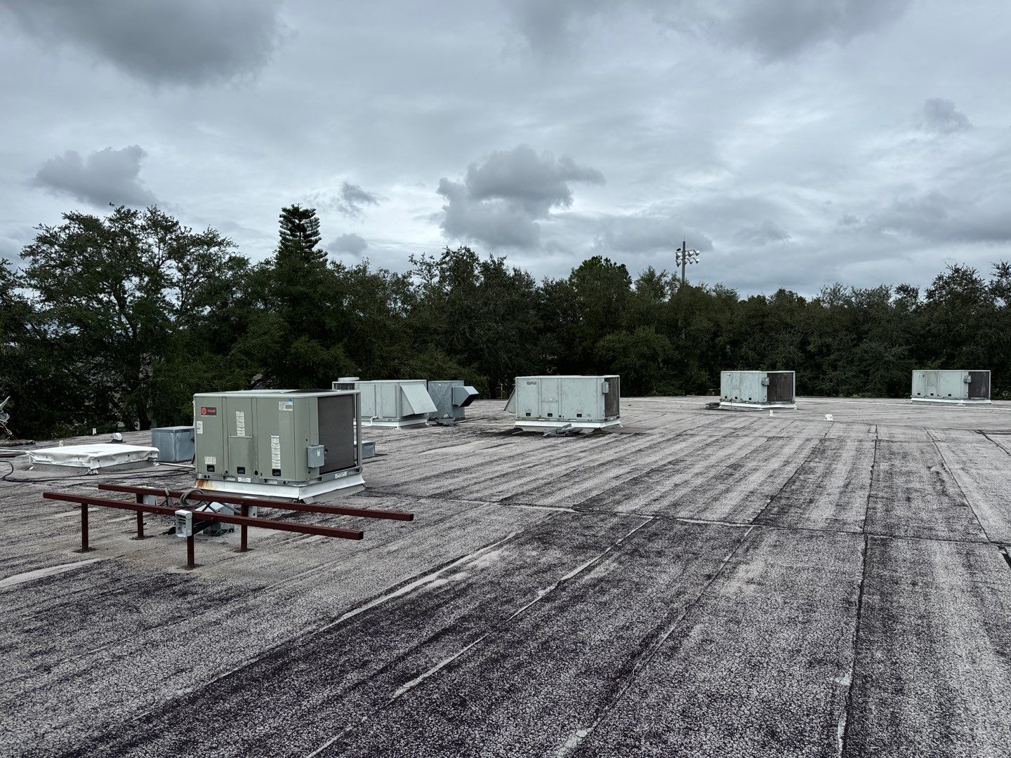 Modified Bitumen Commercial Roof Installation for Tampa Strip Mall by CES Roofing