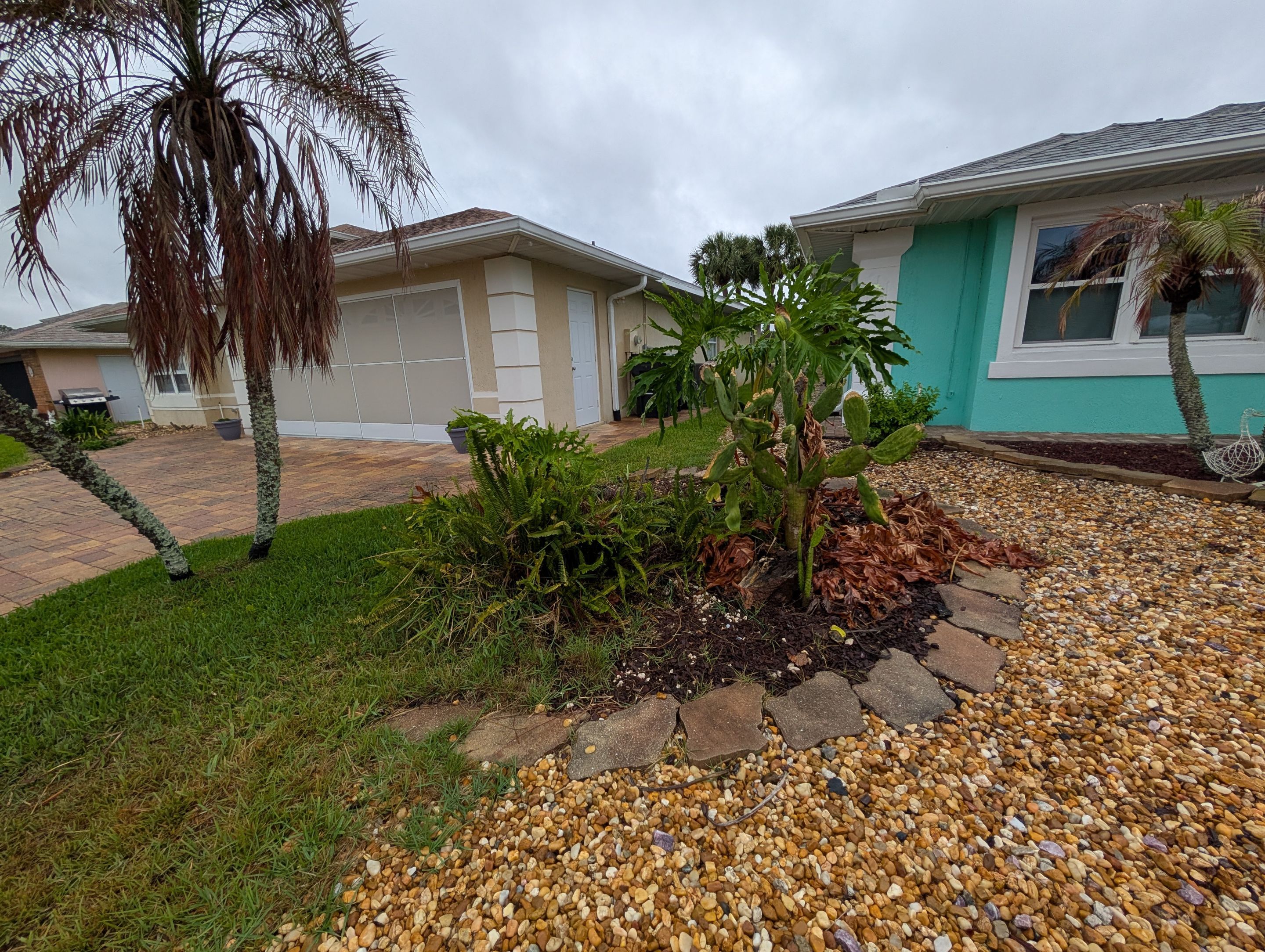 Front Yard Renovation – Rock Removal, Sod & Landscape Enhancement by 
M.A.B. Landscaping & Property Maintenance