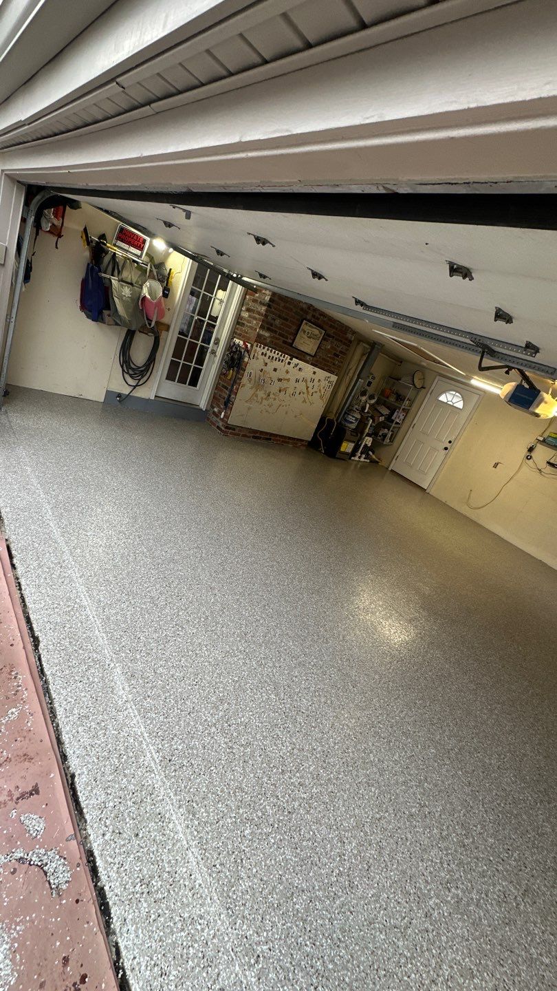 Shoreline Garage Project in Wexford by Floors in a Day, Inc