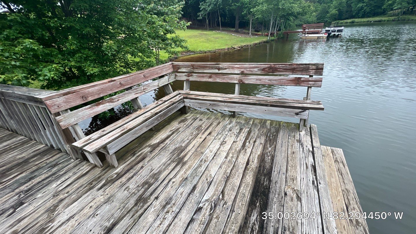 Dock using Wood Sealant by DuraSeal