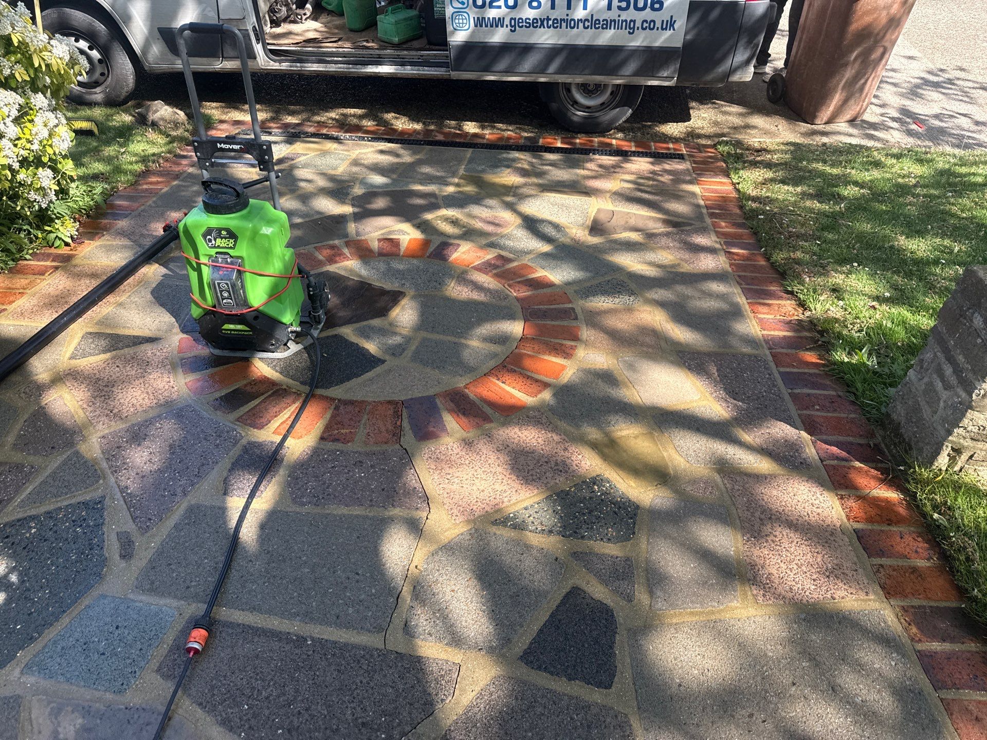 Driveway and Roof Clean Epsom by Ges Exterior Cleaning ltd