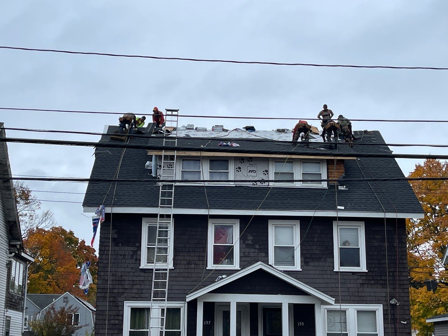 Residential Roofing Installation using GAF Timberline HDZ by Sensible Home Solutions