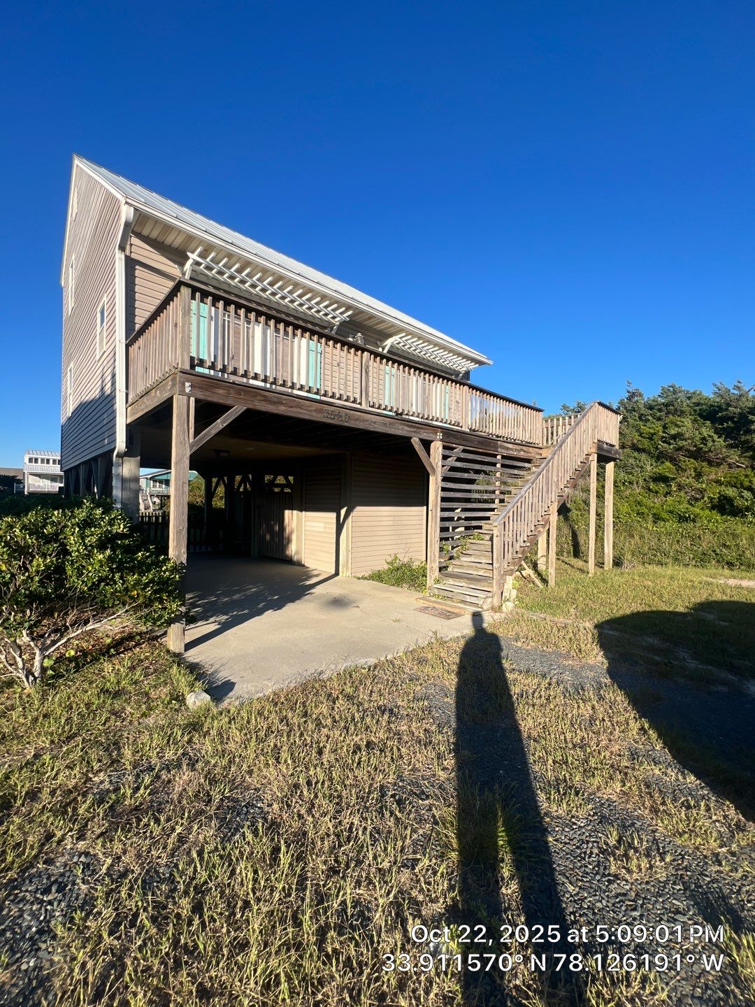 Deck Construction in Oak Island, NC | Coastal Outdoor Living Project by RGR Construction and Roofing, LLC