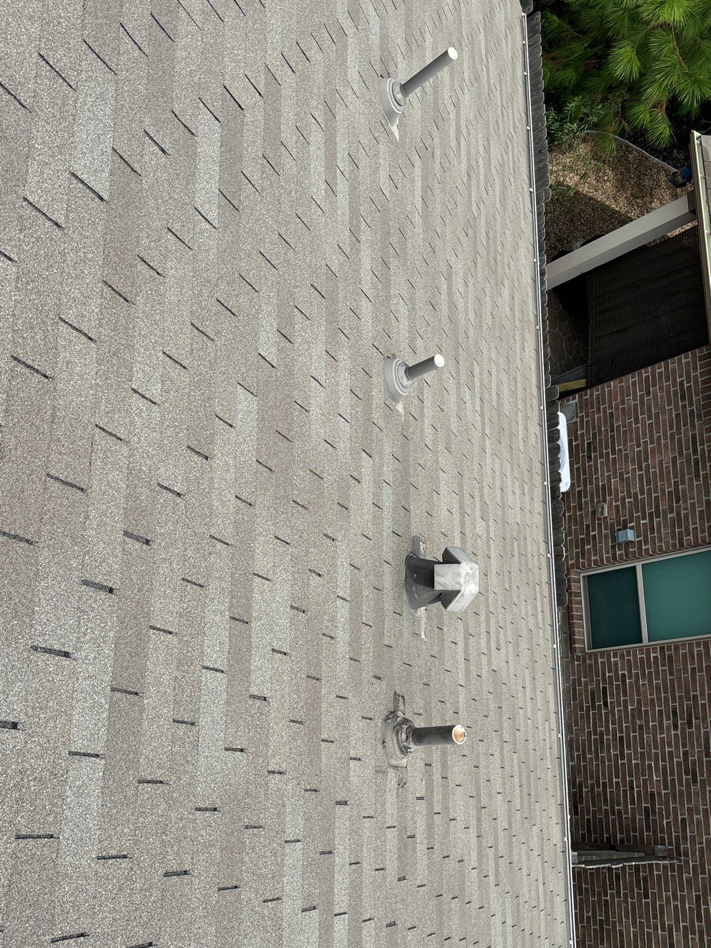 Hail Damage using Owen's Corning Duration (Lifetime) Shingles by Roof Repair Company