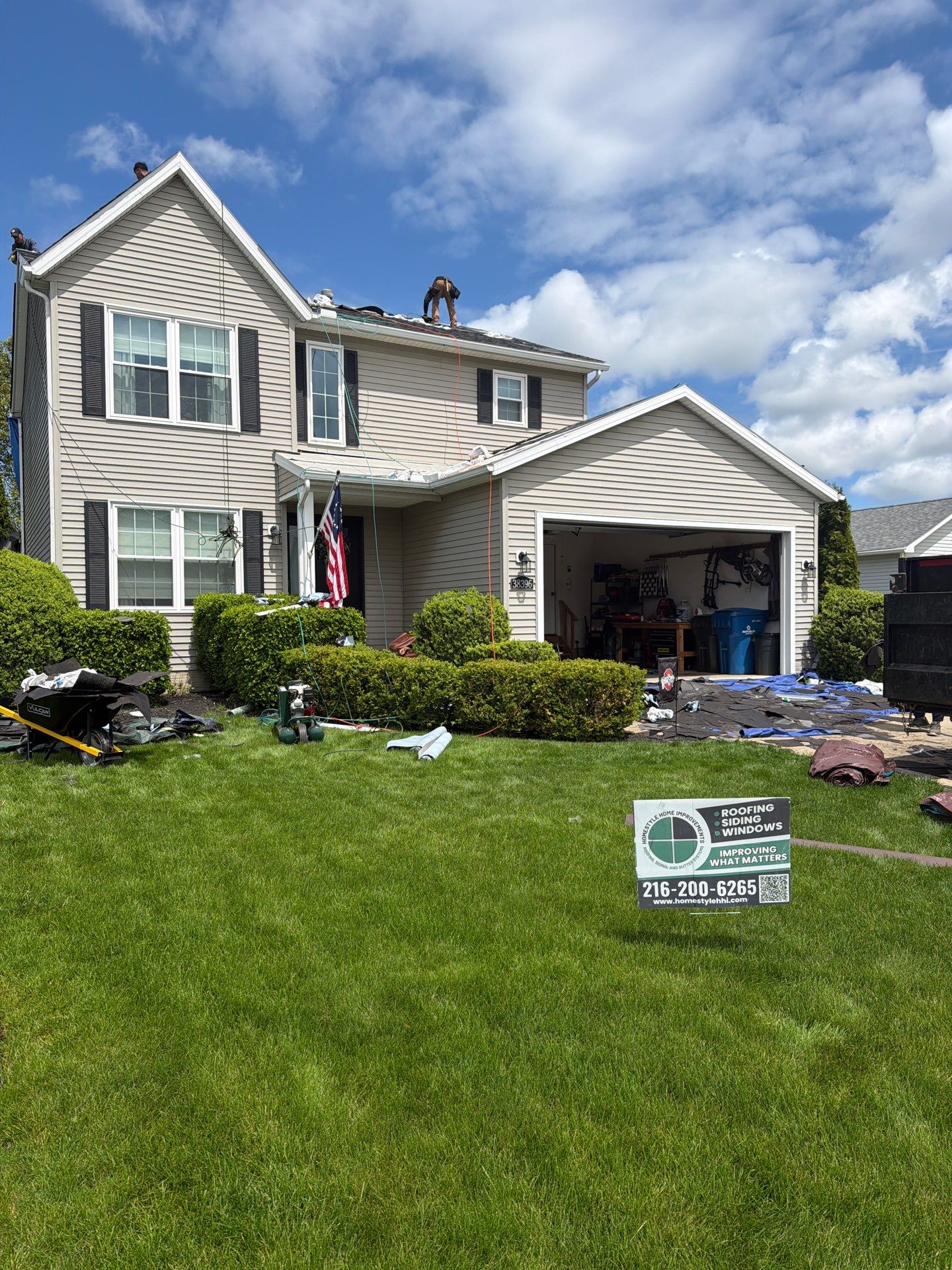 Roofing Replacement by Homestyle in North Ridgeville by Homestyle Home Improvements (HHI)
