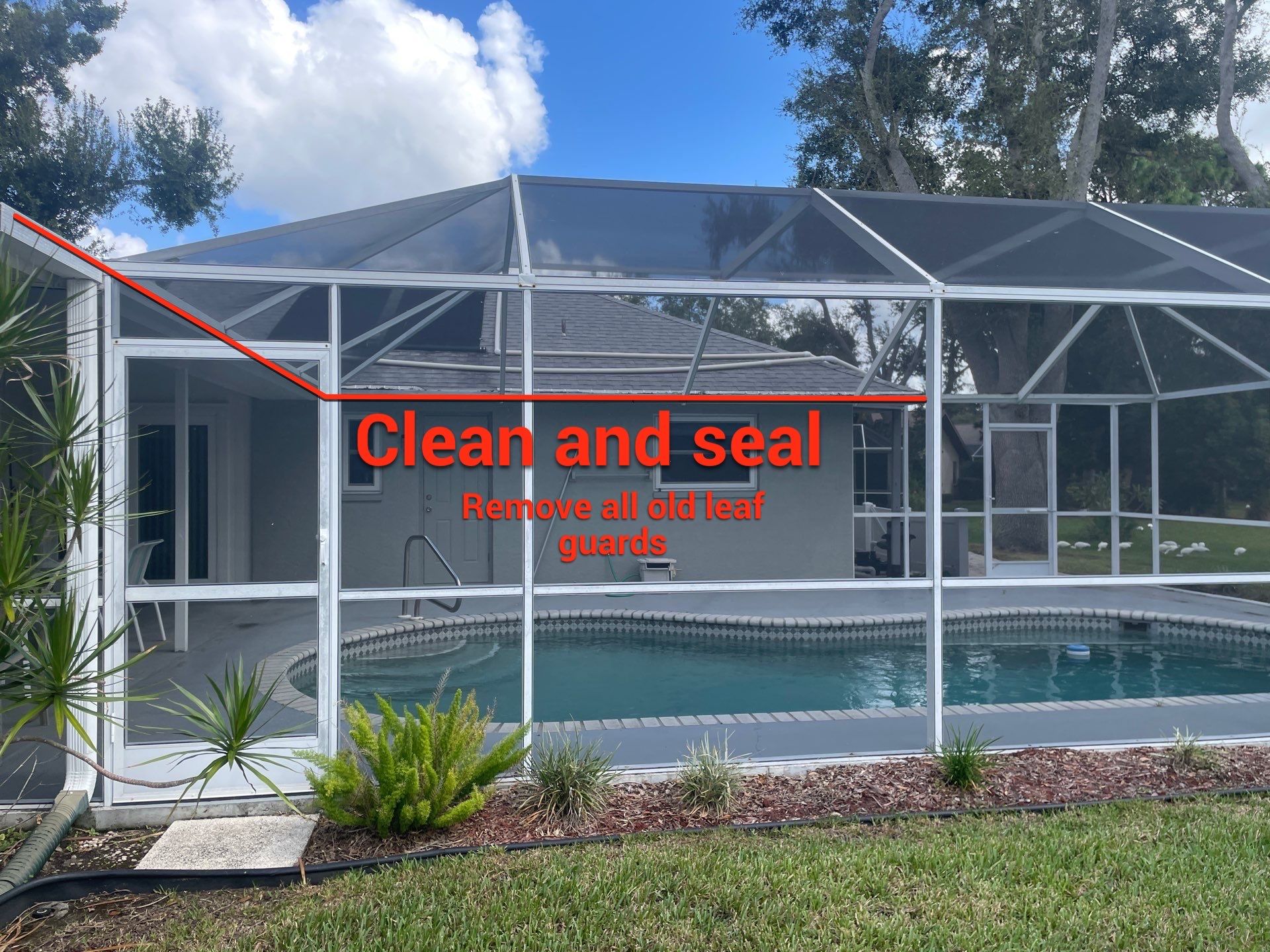 Gutter Cleaning & Maintenance in Sarasota FL by Gutter Professor by Gutter Professors