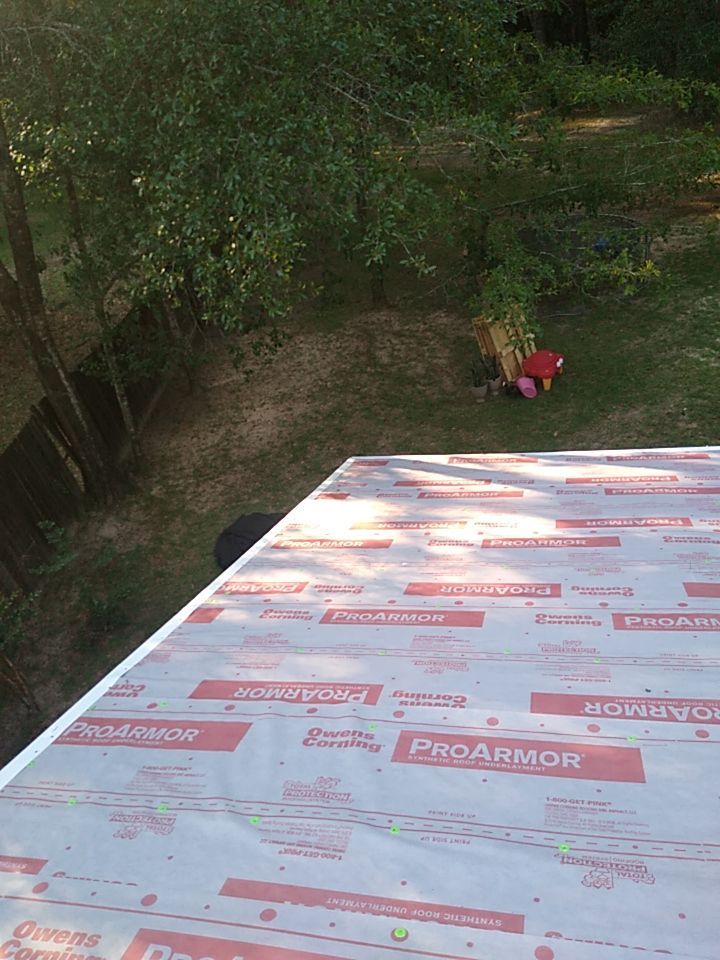Residential Roofing Installation using Roof Replacement by American Roofing & Construction LLC