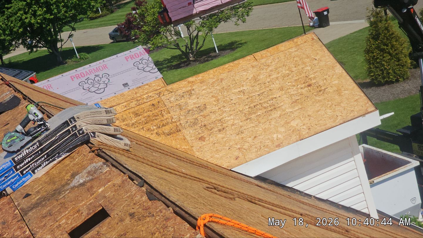 Owens Corning, Color Driftwood, Drip Edge, Color, White by Eagle Eye Roofing