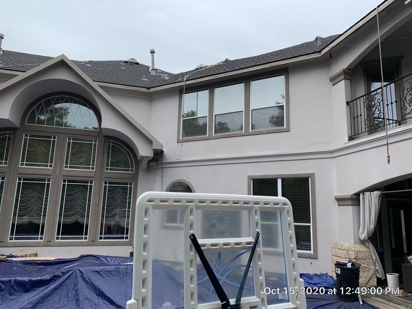 Large Custom Estate Roof Replacement in Arlington by First United Roofing & Construction