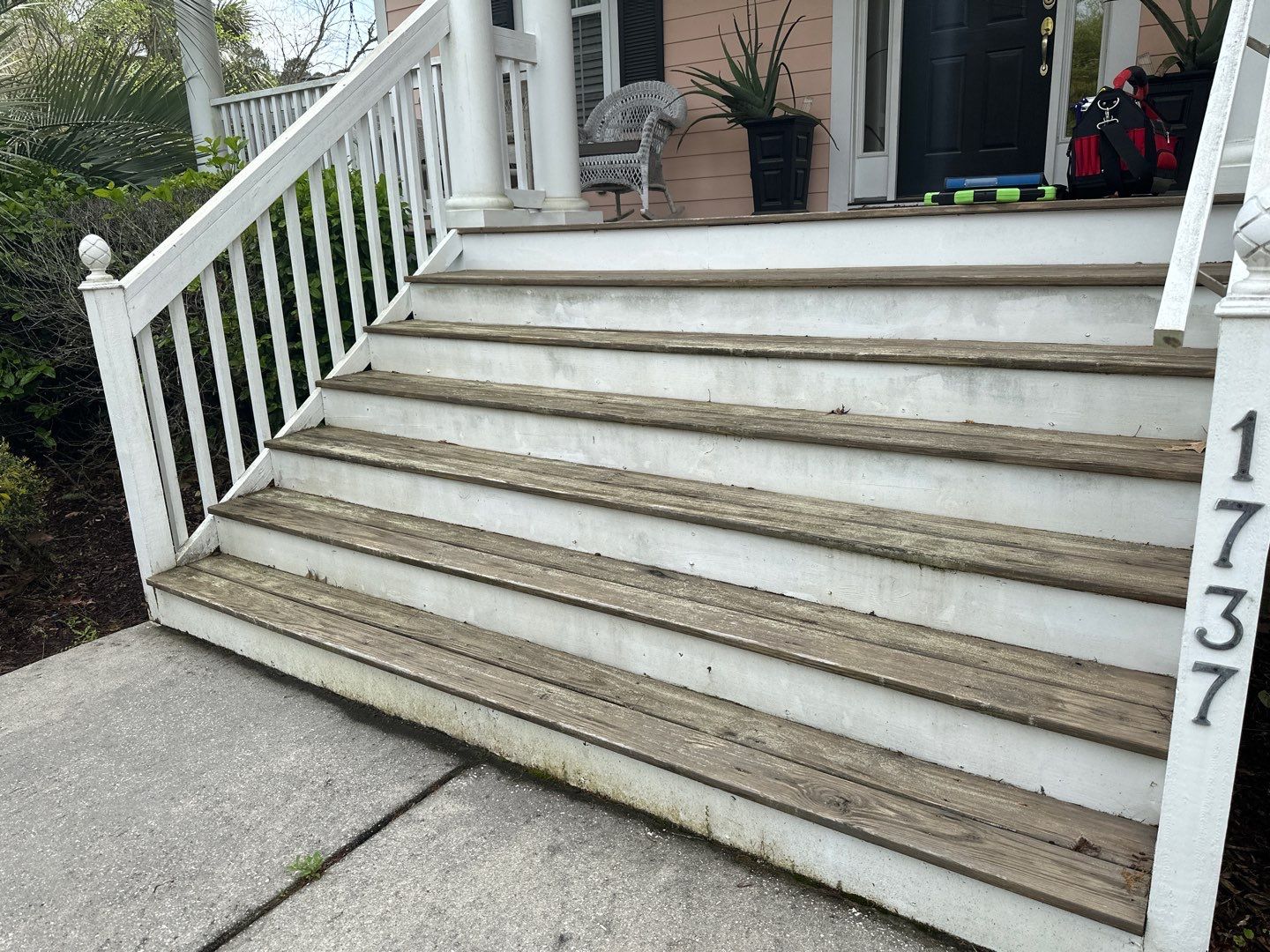 Weathered Deck using Wood Sealant by DuraSeal