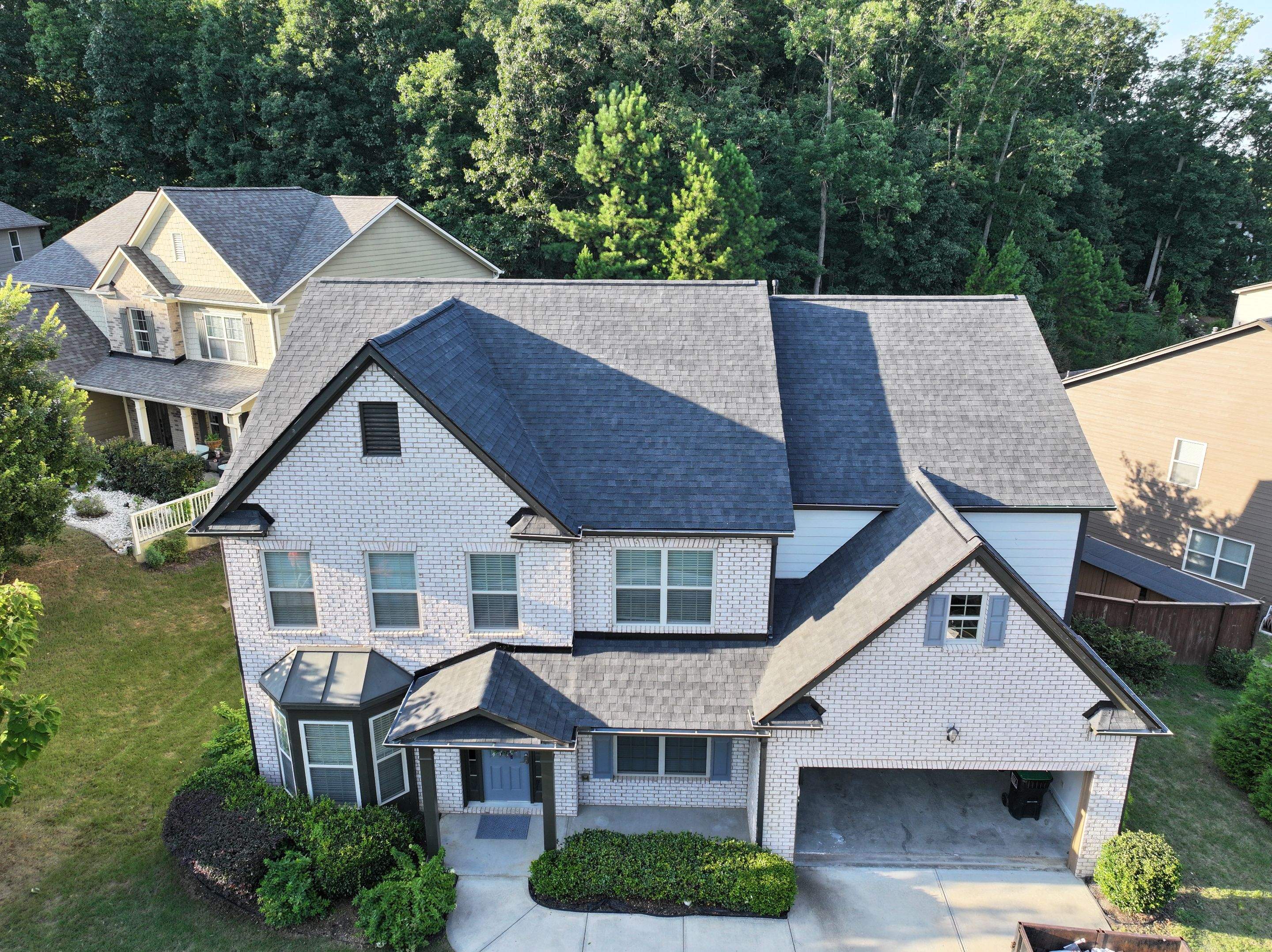 Residential Roofing Installation using Atlas Pinnacle Pristine by Douglas Construction 
