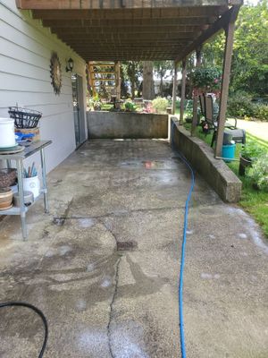 Vinyl Fence Wash using Surfactant