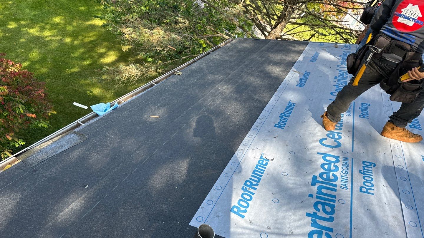 Roof Replacement using CertainTeed Landmark Pro by 180 Contractors