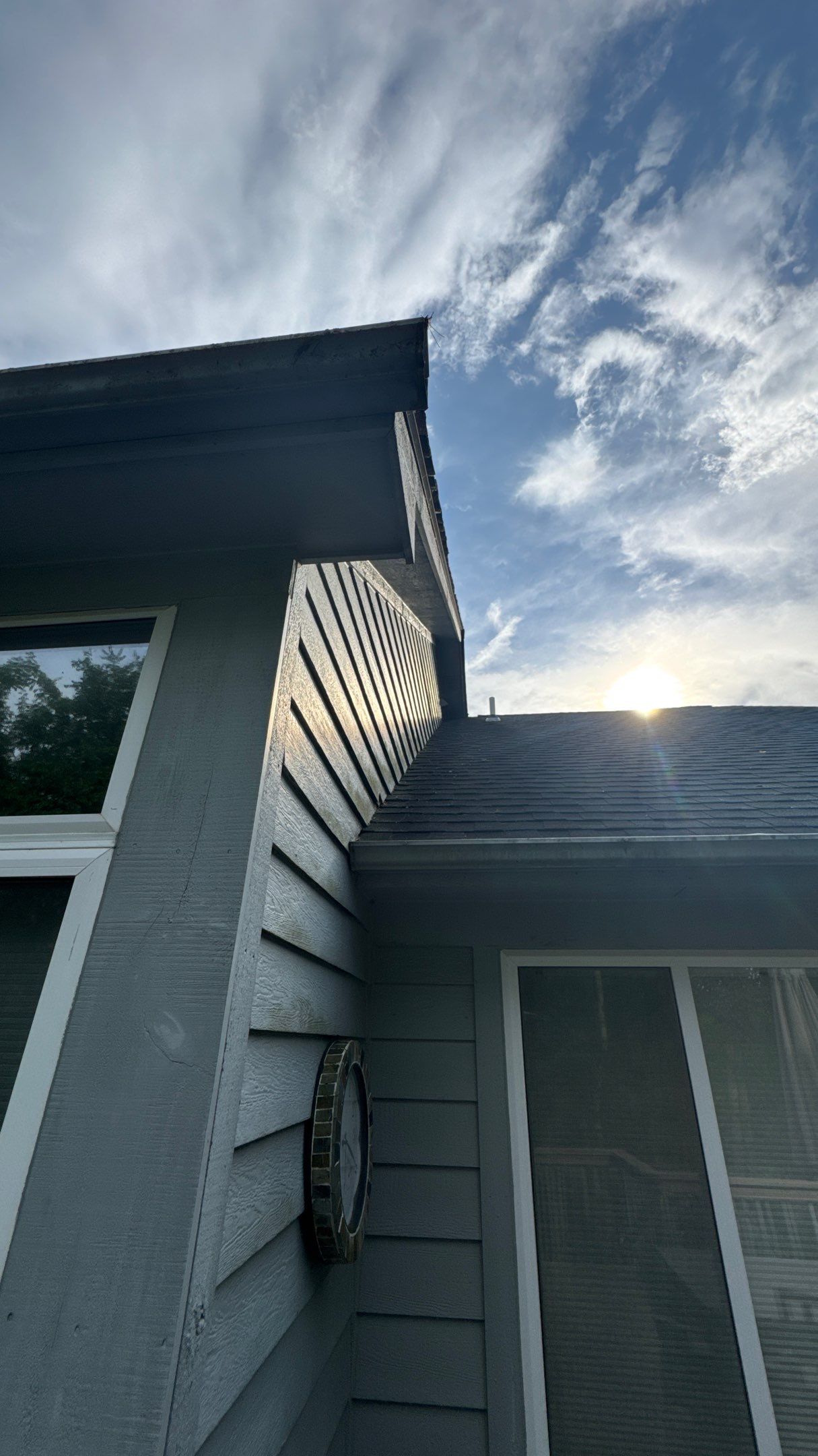 Siding Replacement using Ascend Laguna Blue by 180 Contractors