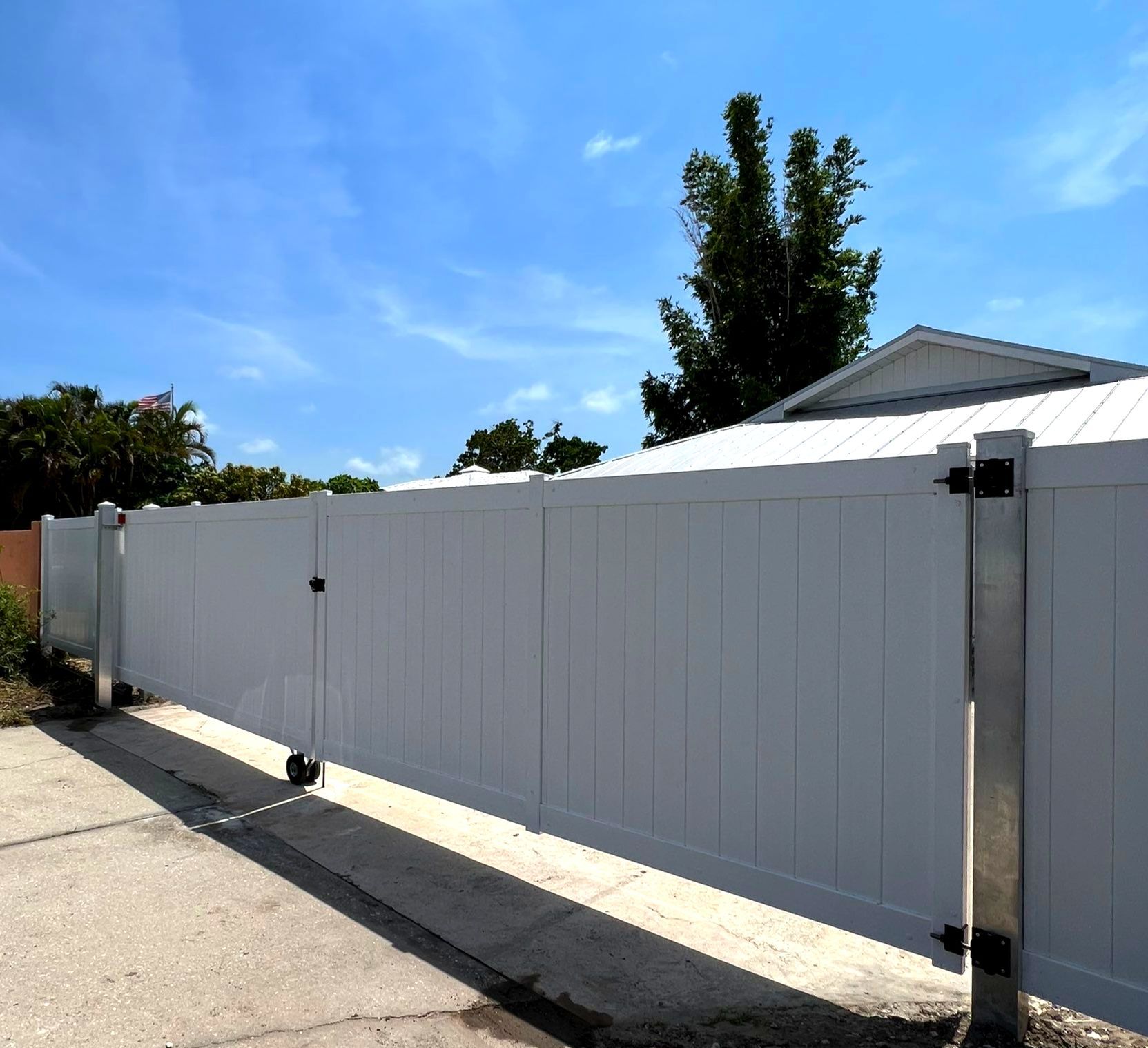 Vinyl Fence Installation using Vinyl Privacy Fence  by Asap fence and gates, LLC