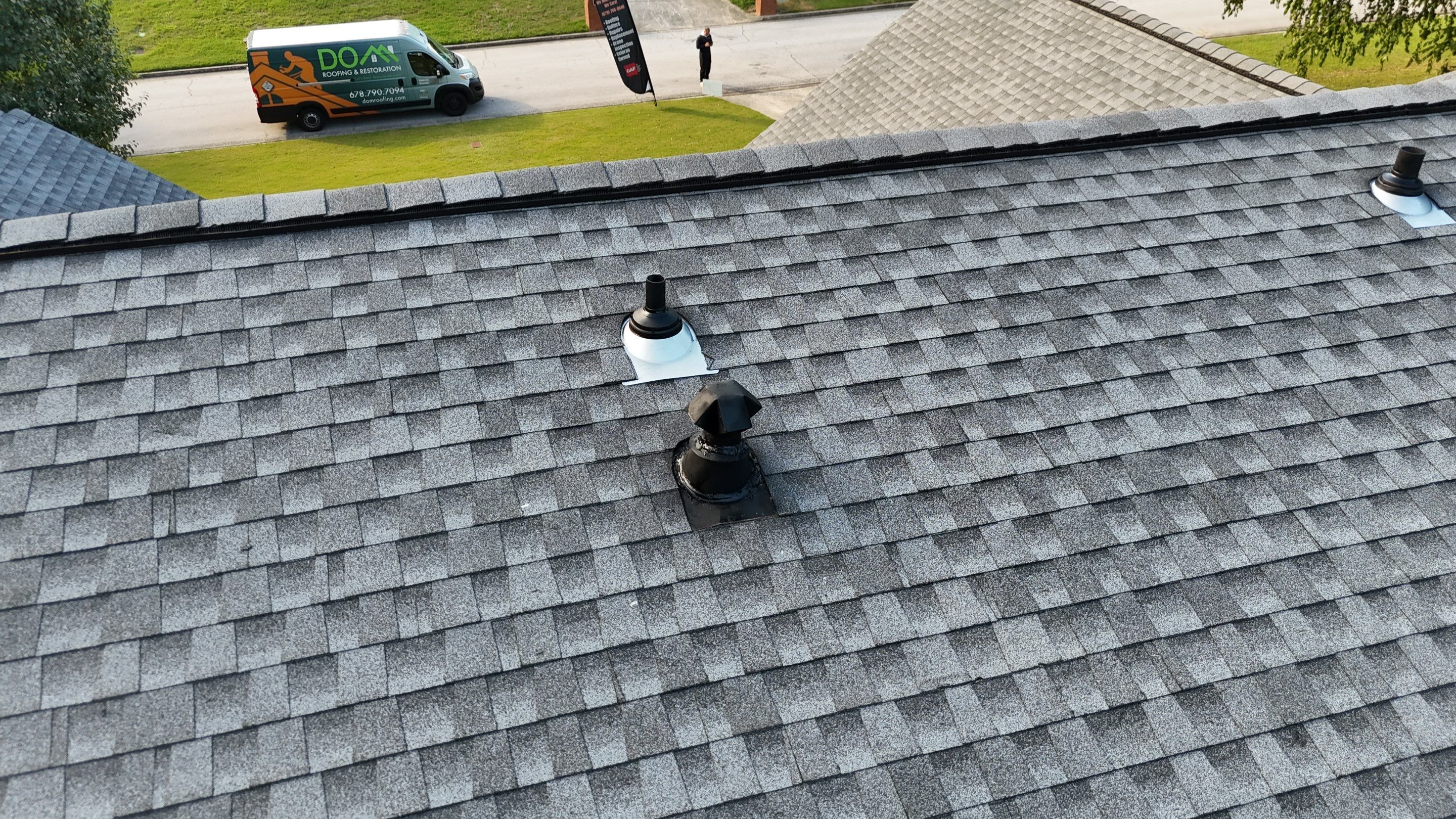 Meadow Grove Wy  Lilburn,  by Dom Roofing & Restoration