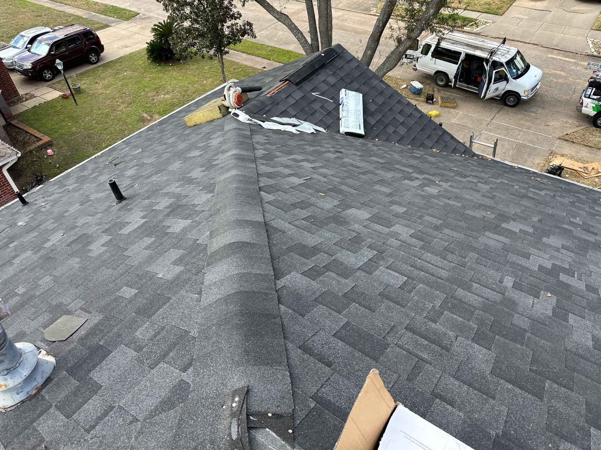 Roof Replacement completed in the Cypress Area! by Core Four Roofing
