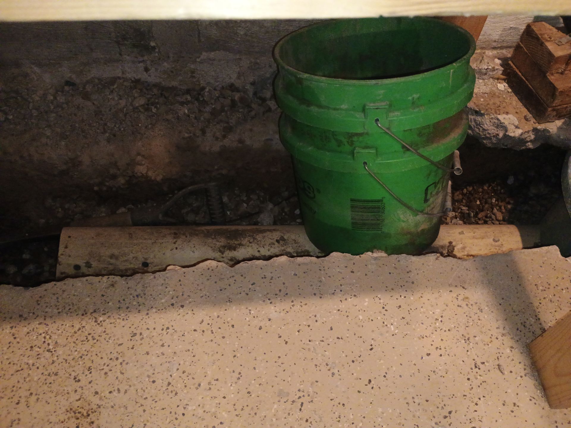 Drain tile for Kael in New Brighton by Waterproofing Northeast
