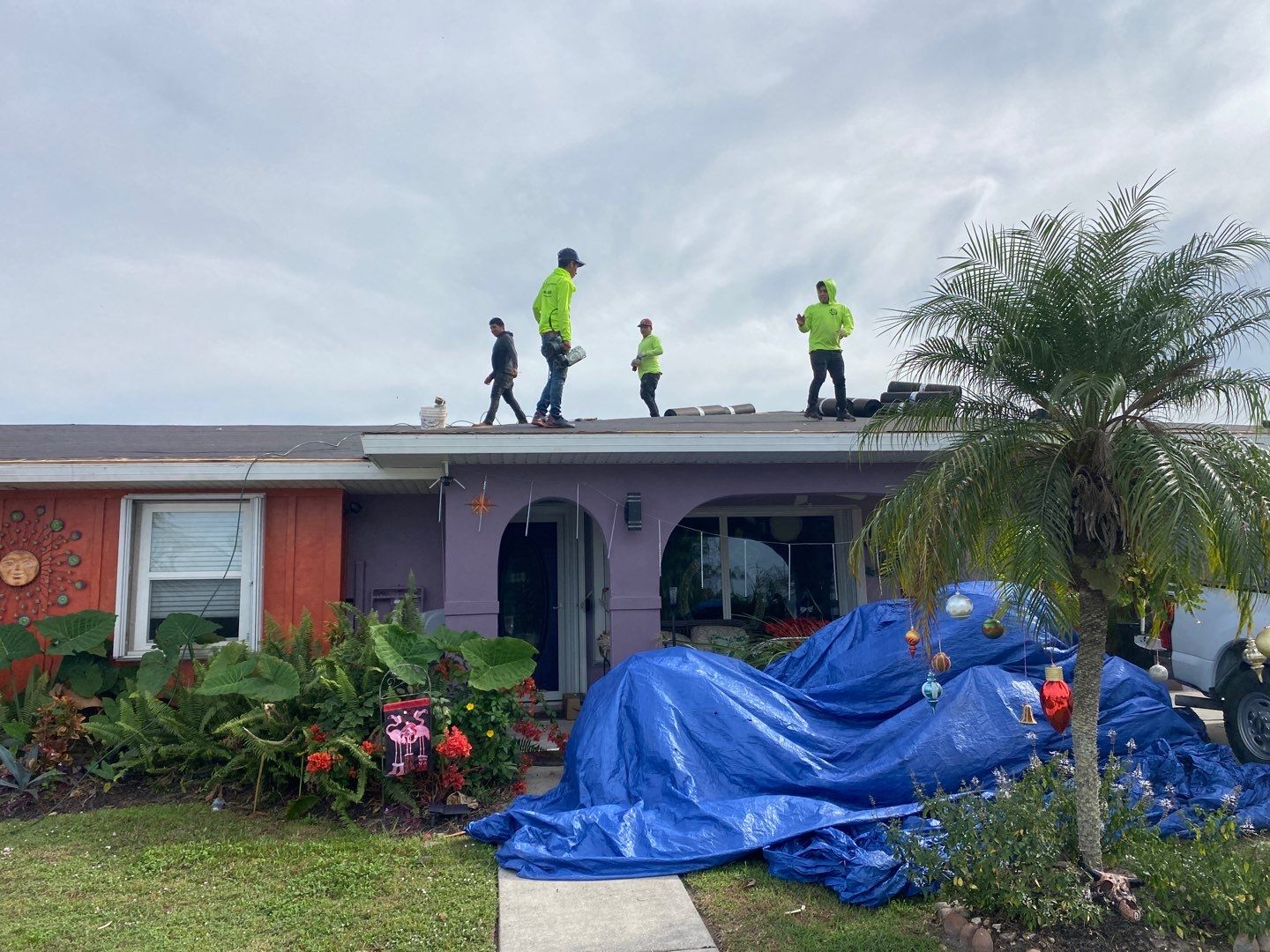 Residential Brava Spanish Tile Install in North Port, Florida by International Roofing