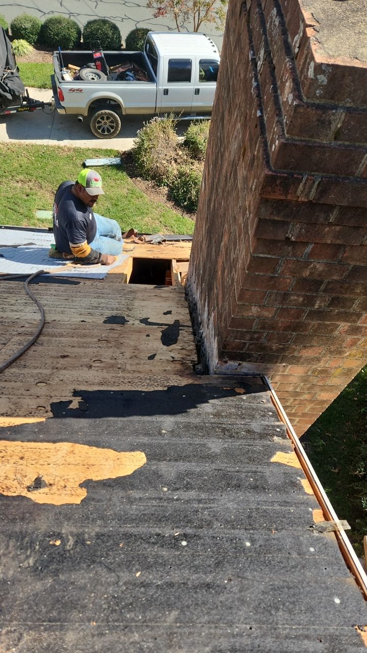 New Roof and 6 inch Gutters by Just In Time Roofing and Restoration