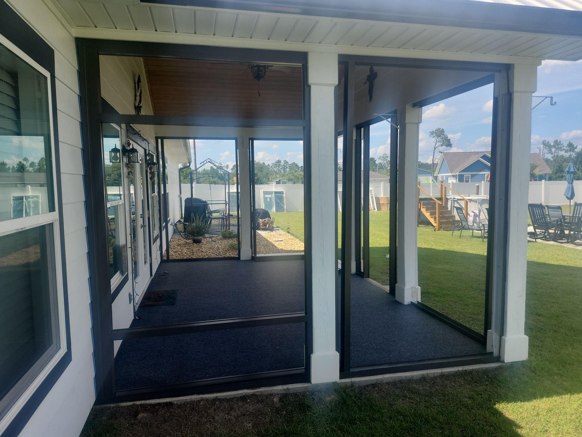 Glass Under in Panama City by Titan Sunrooms