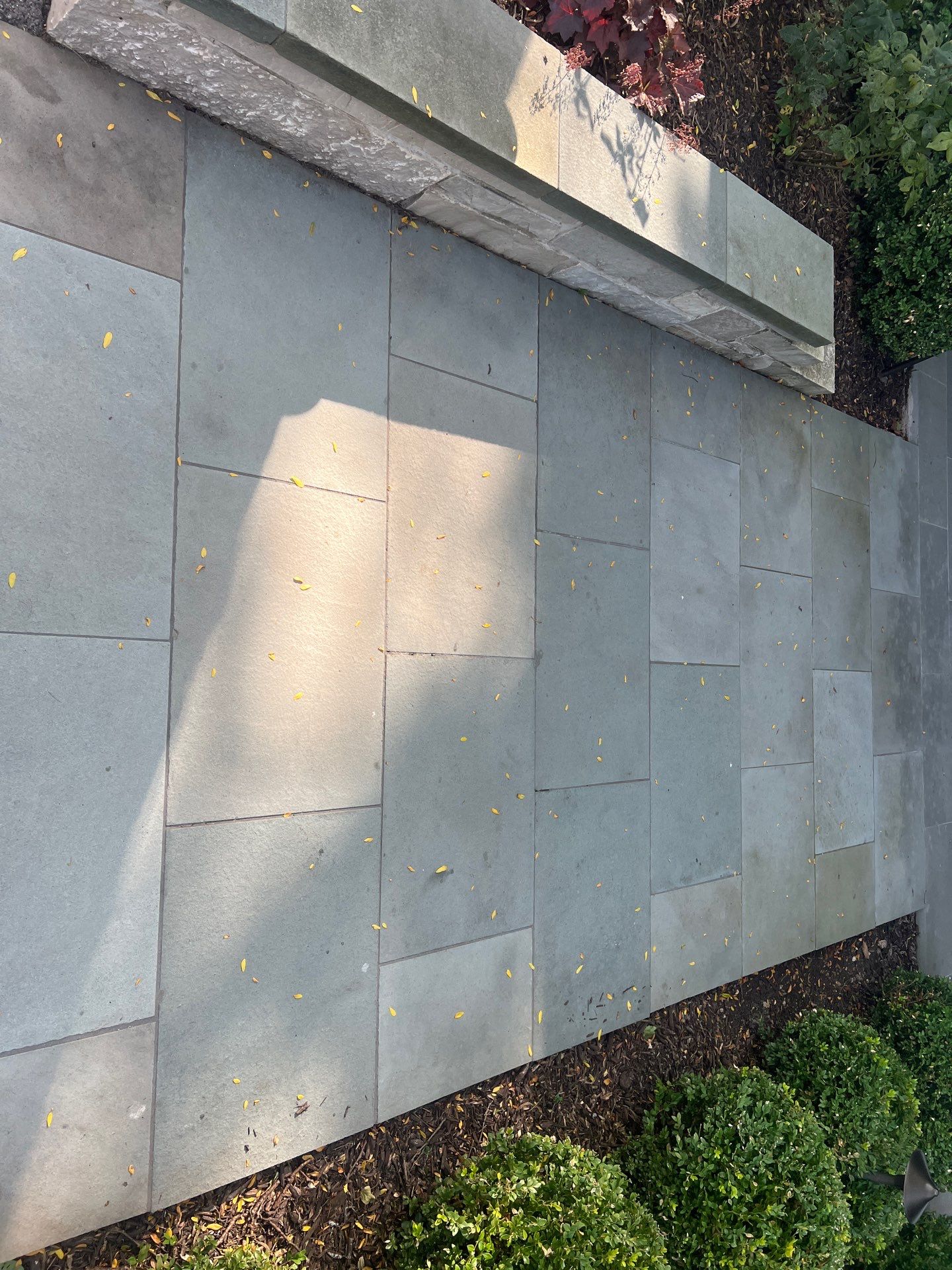 Complete Exterior House, Bluestone & Garage Floor Cleaning by Northern Power Washing LLC.