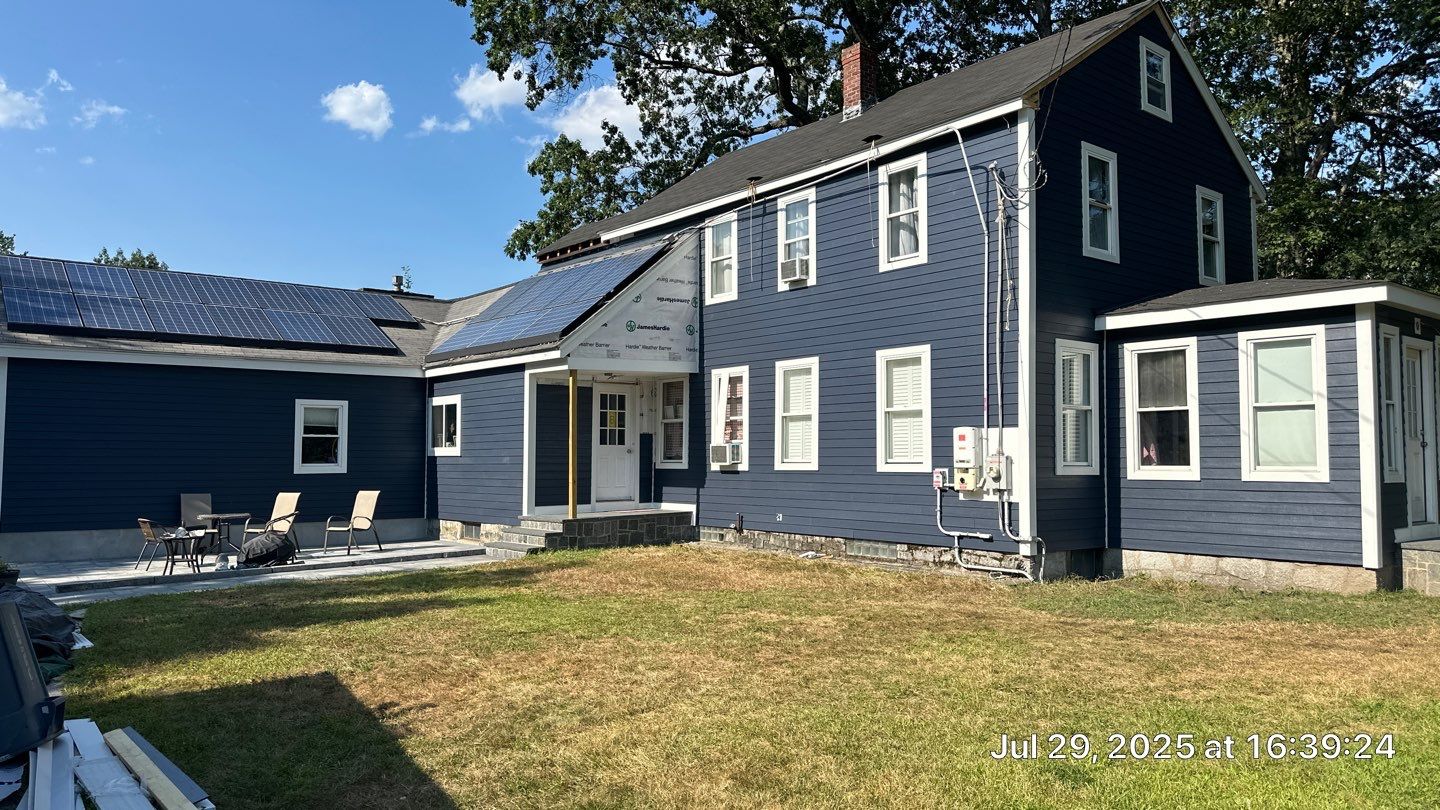 James Hardie Lap Siding Installation in Chelmsford, MA by Mighty Dog Roofing of Greater Middlesex County