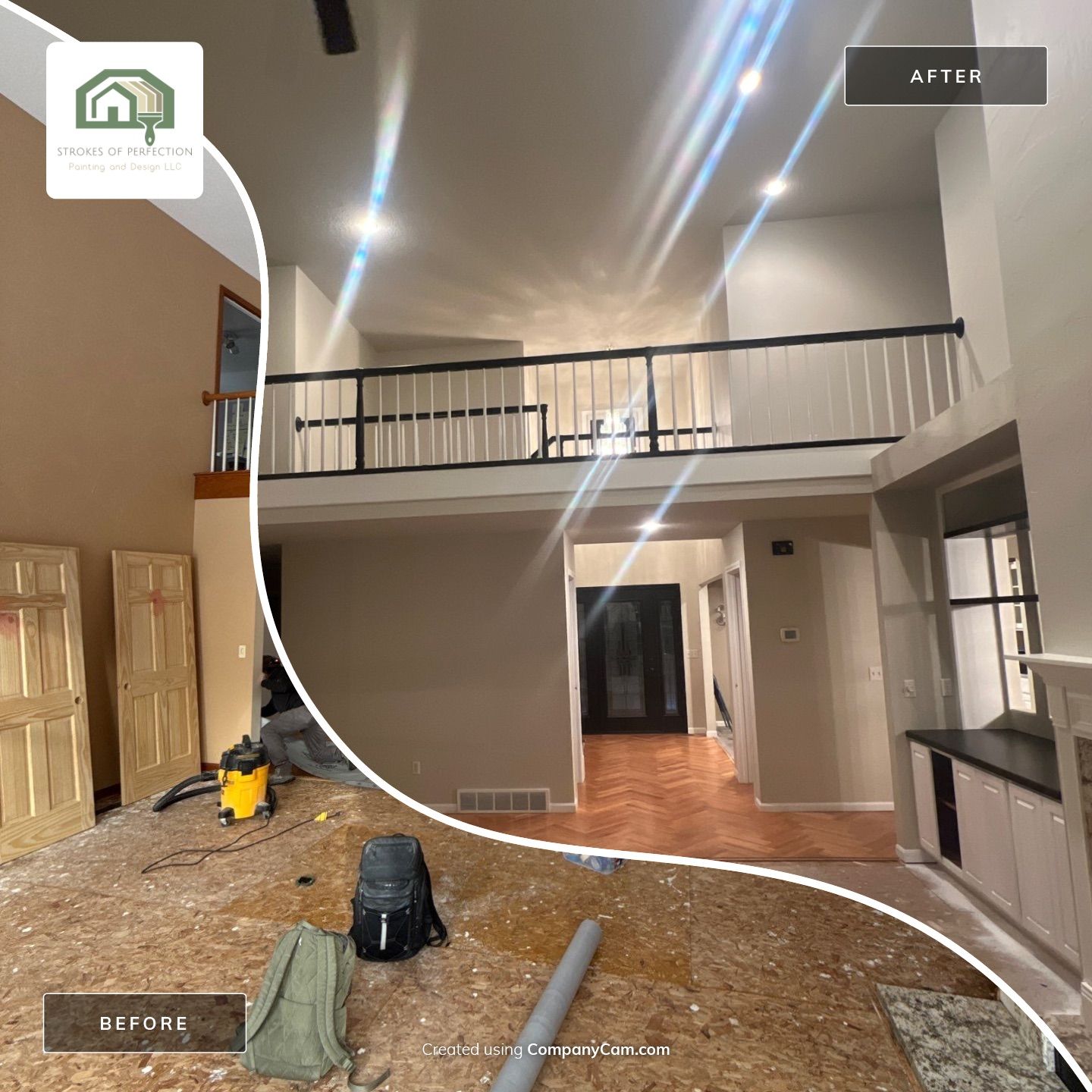 Project in Lambertville by Strokes of Perfection Painting and Design 