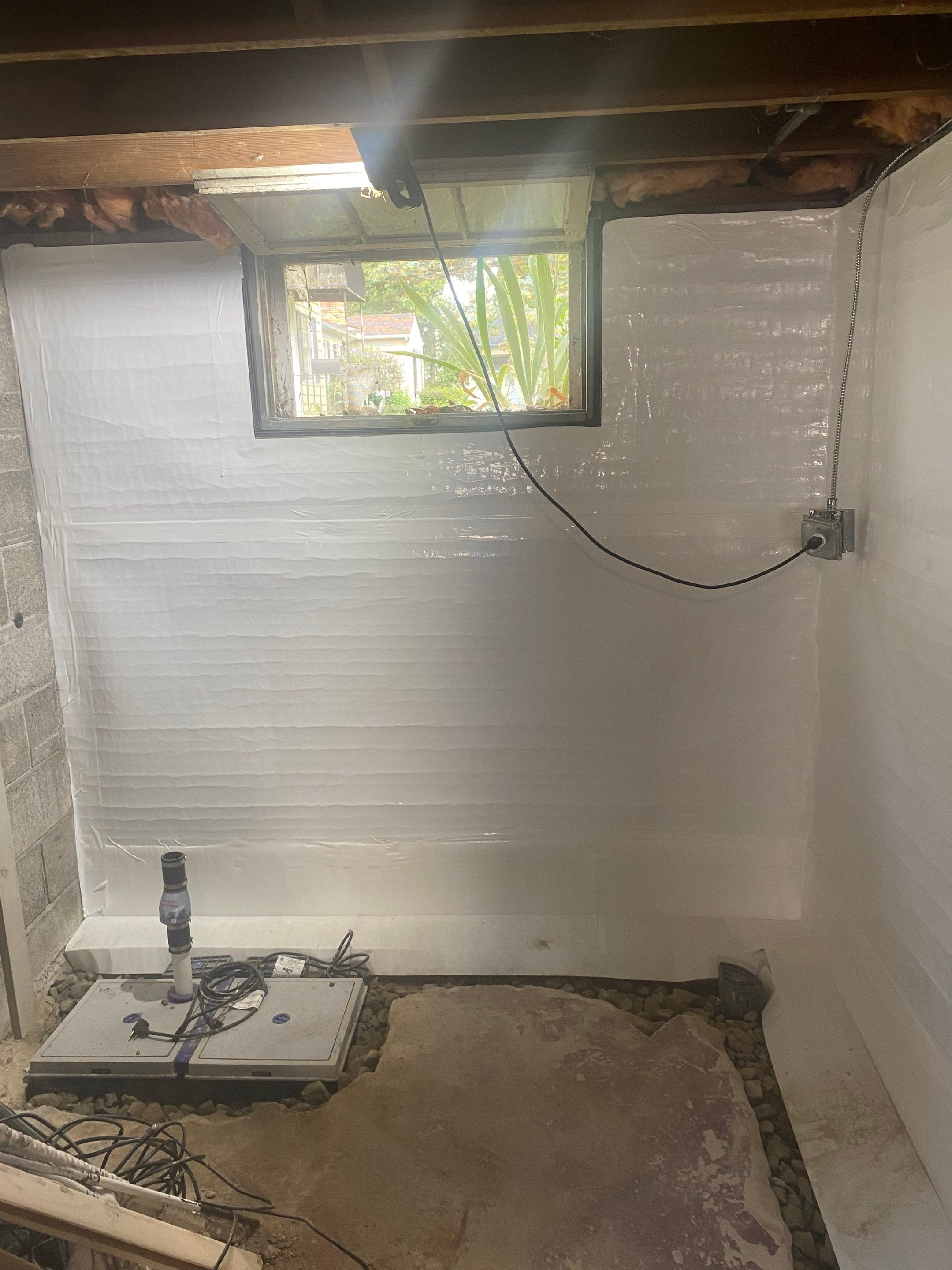 Interior Waterproofing with Steel Beam Reinforcement and Brick Tuckpointing by Toledo Basement Repair