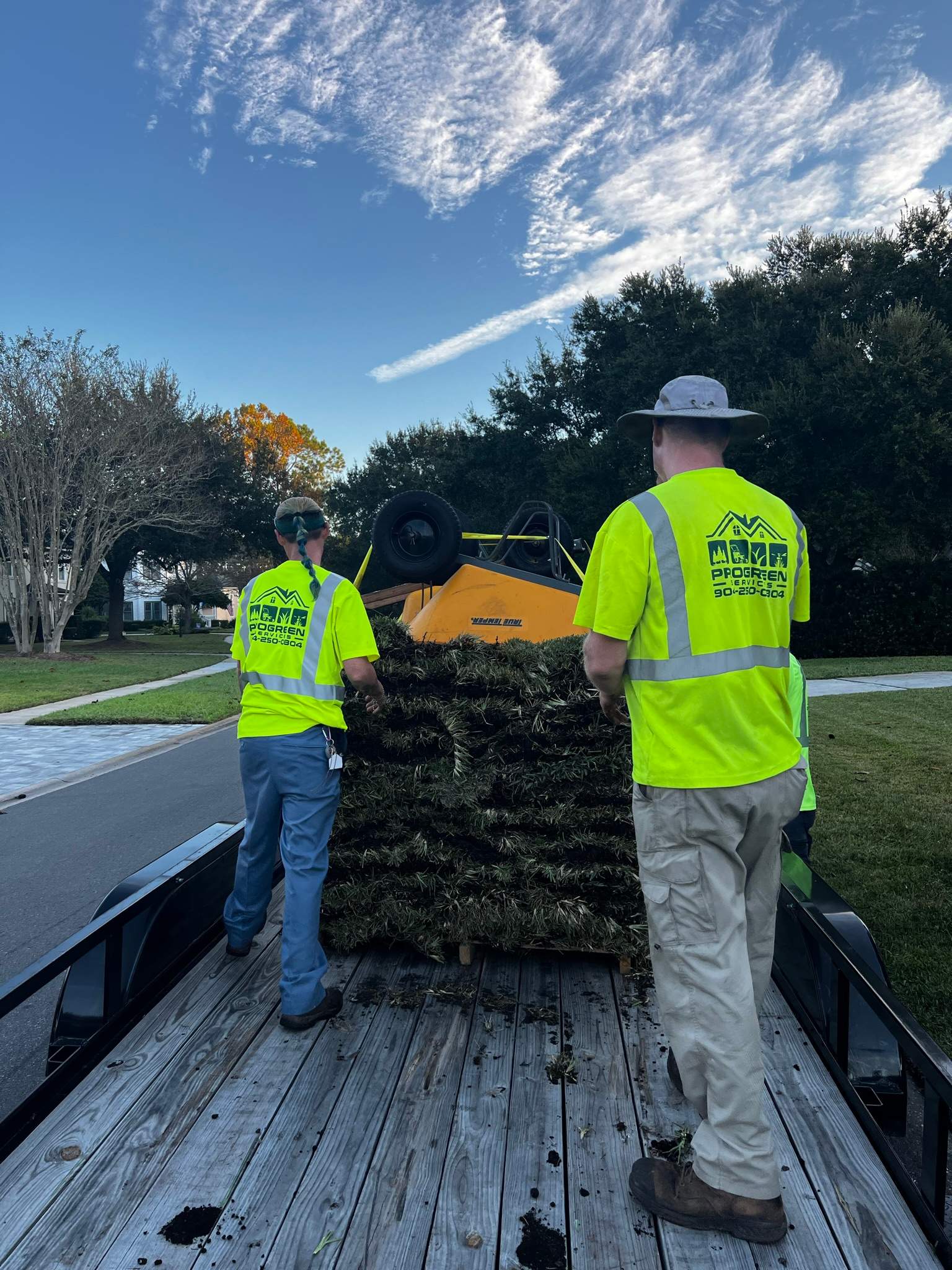 Sod Installation | Deercreek Country Club by ProGreen Services