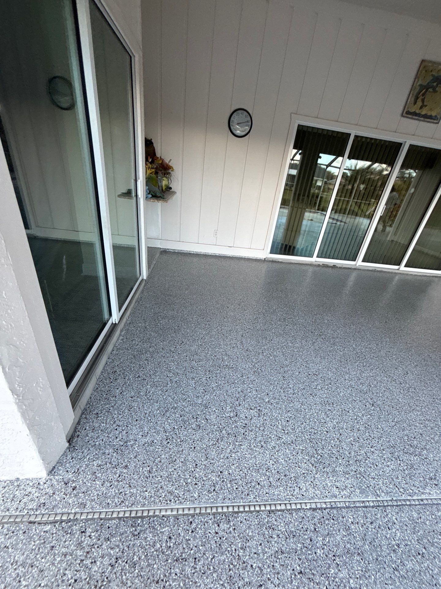 Complete Property Transformation: Pool Deck, Driveway & Garage by Performance Floors & Coating