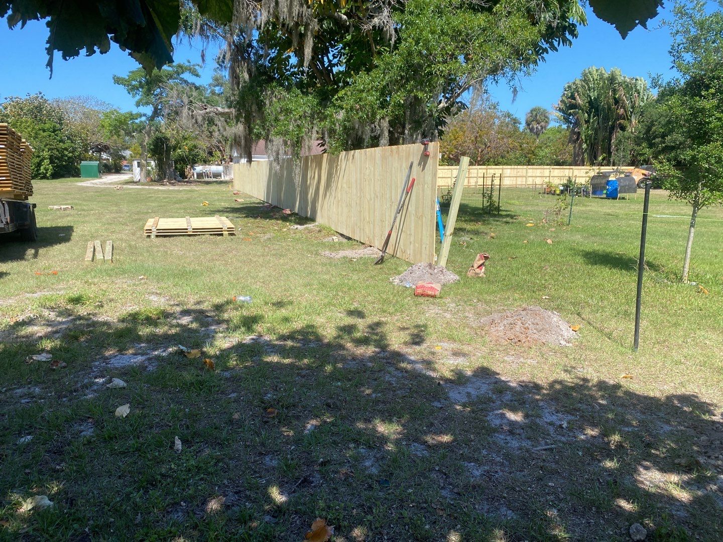 Bradenton, FL 6ft. Treated Board on Board Privacy Fence  by Asap fence and gates, LLC