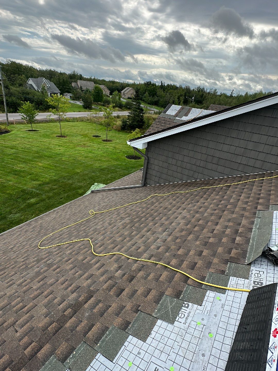 Residential Roofing Installation using Asphalt GAF HDZ by Artisan Roofing & Home Improvements Inc.