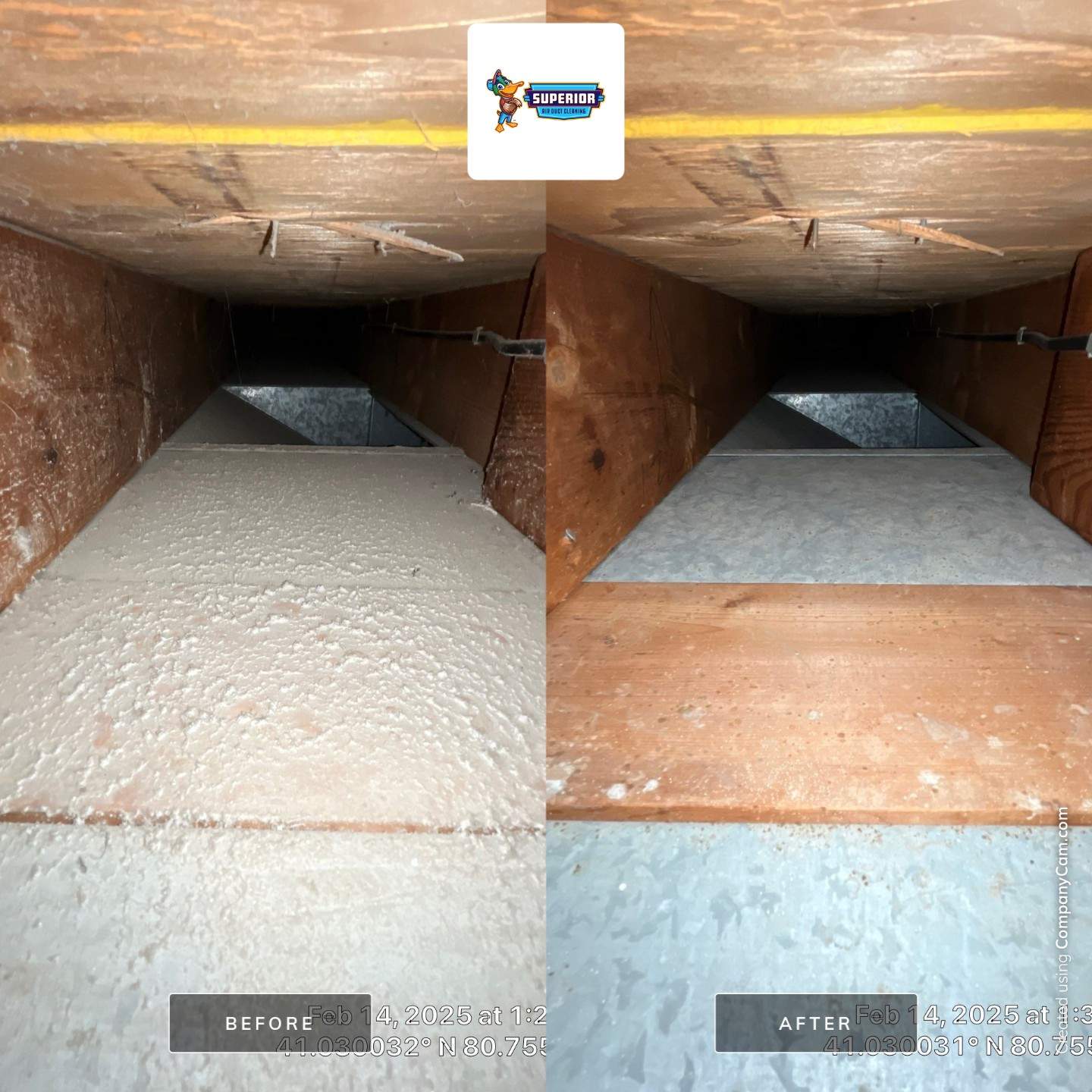 Air Duct Cleaning With a Vacuum Truck in Canfield, OH by Superior Air Duct Cleaning