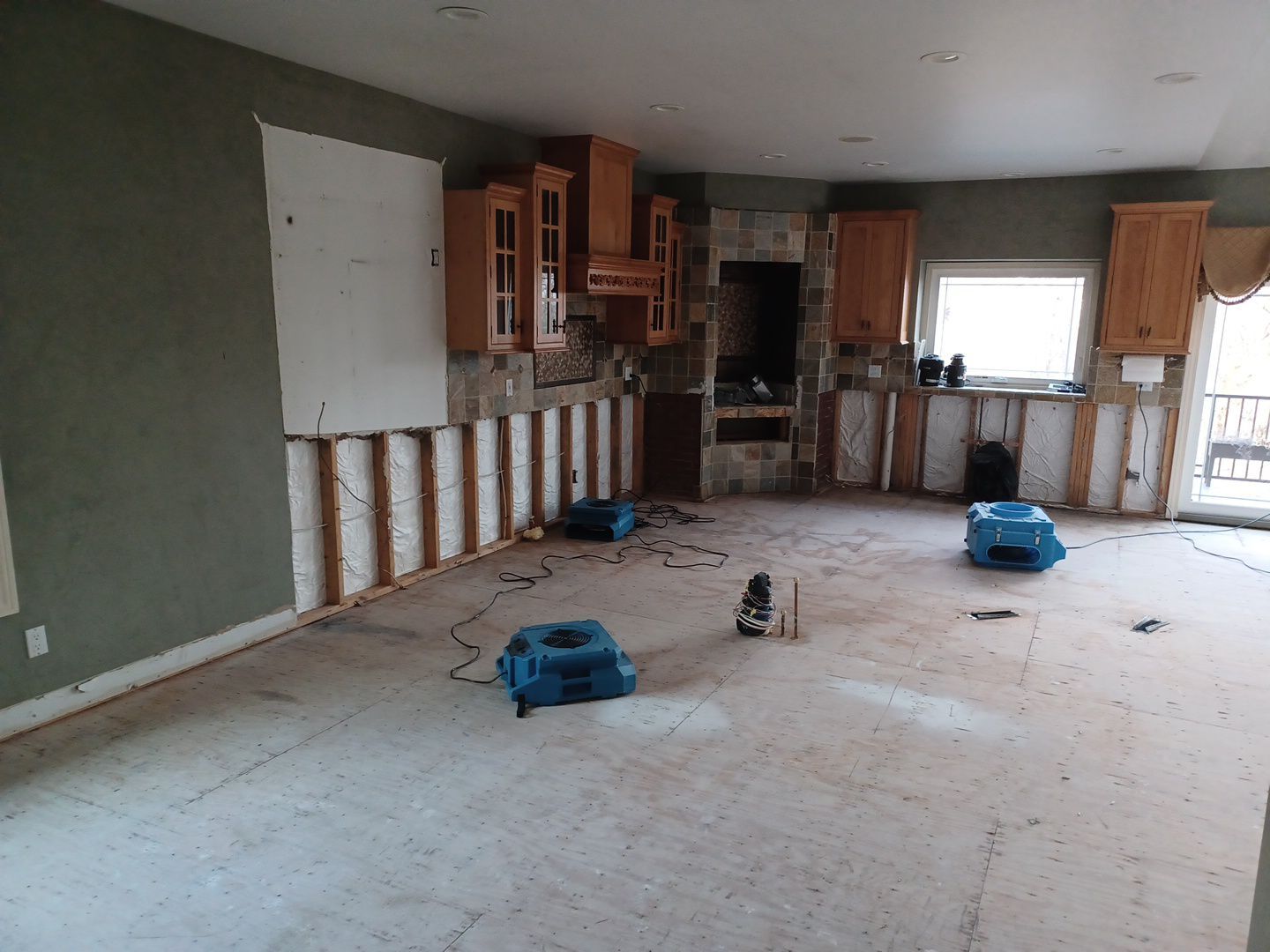 Project in Commerce Charter Twp by EzDry Water Mitigation & Property Restoration