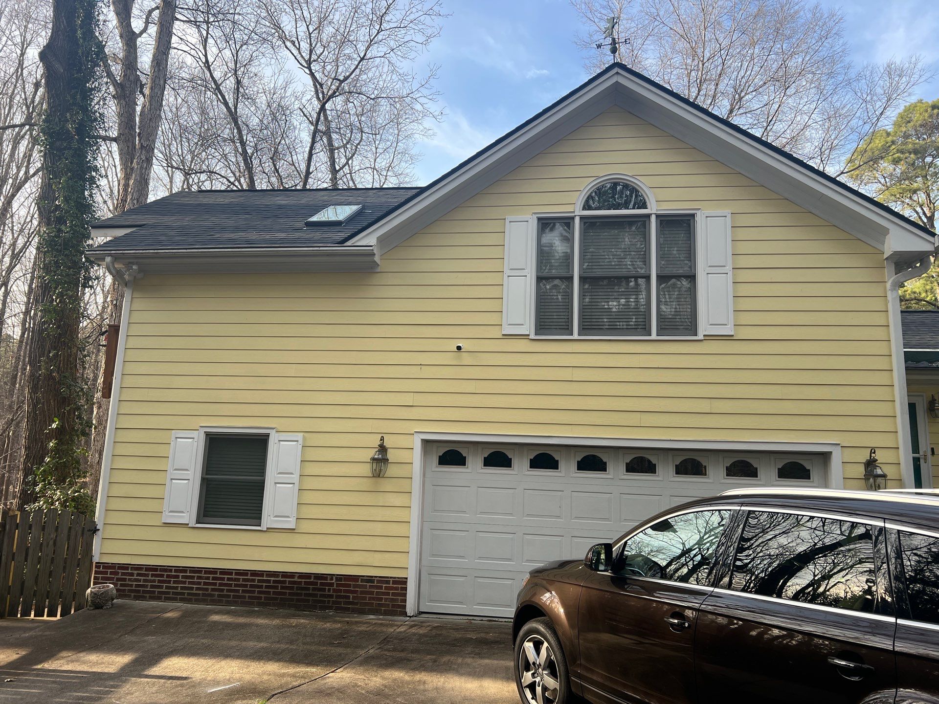Residential Roof and Skylight Replacement in Wake Forest, North Carolina by Five Oaks Roofing Plus