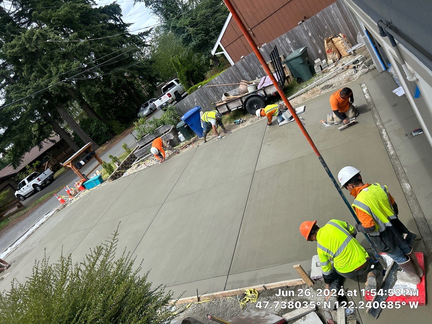 Nathan | Concrete Driveway & Walkway by Jireh Asphalt & Concrete Inc 