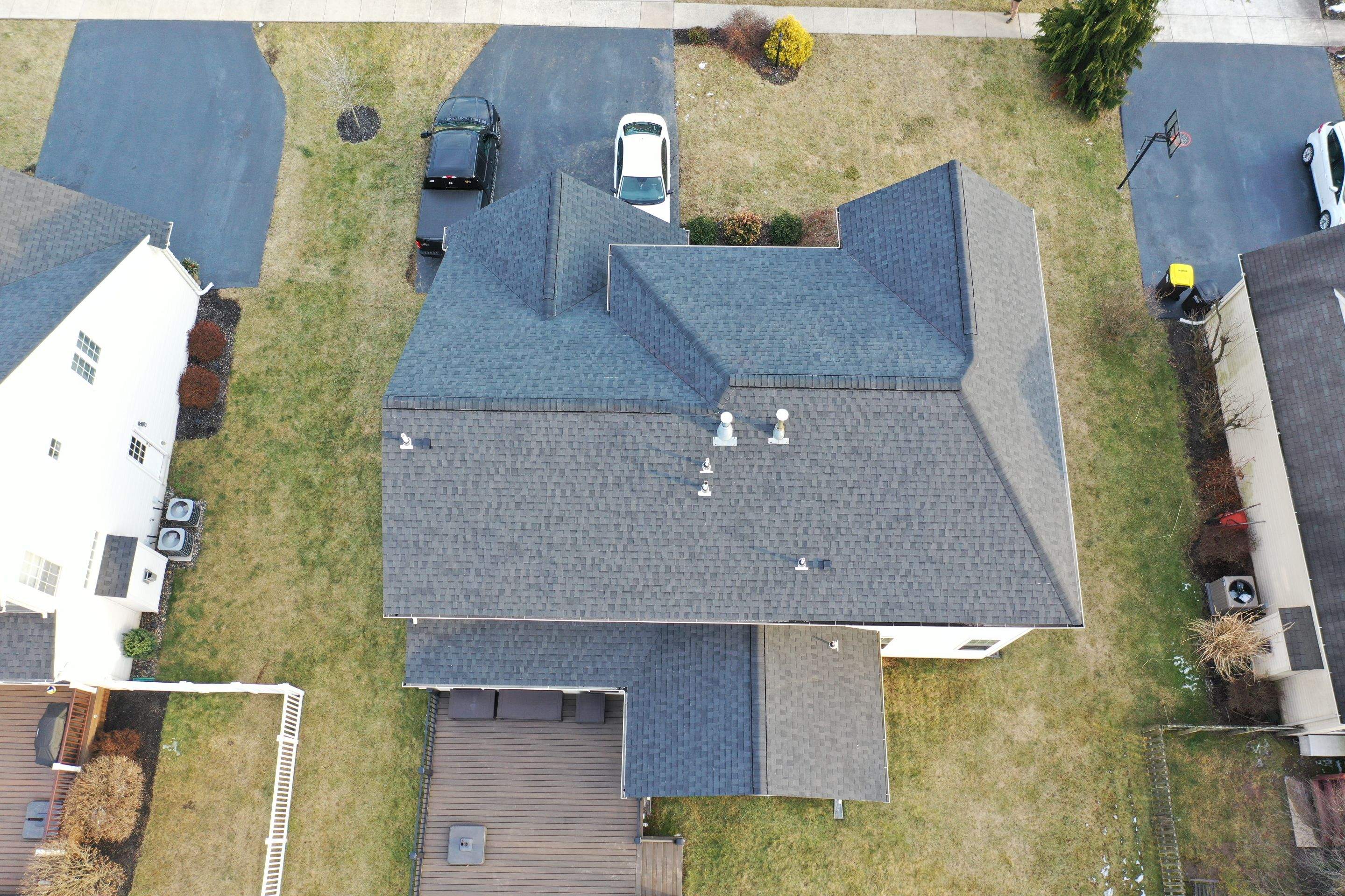 Roofing Installation using CertainTeed Landmark - Moire Black by Storm Guard of Ches-Mont PA