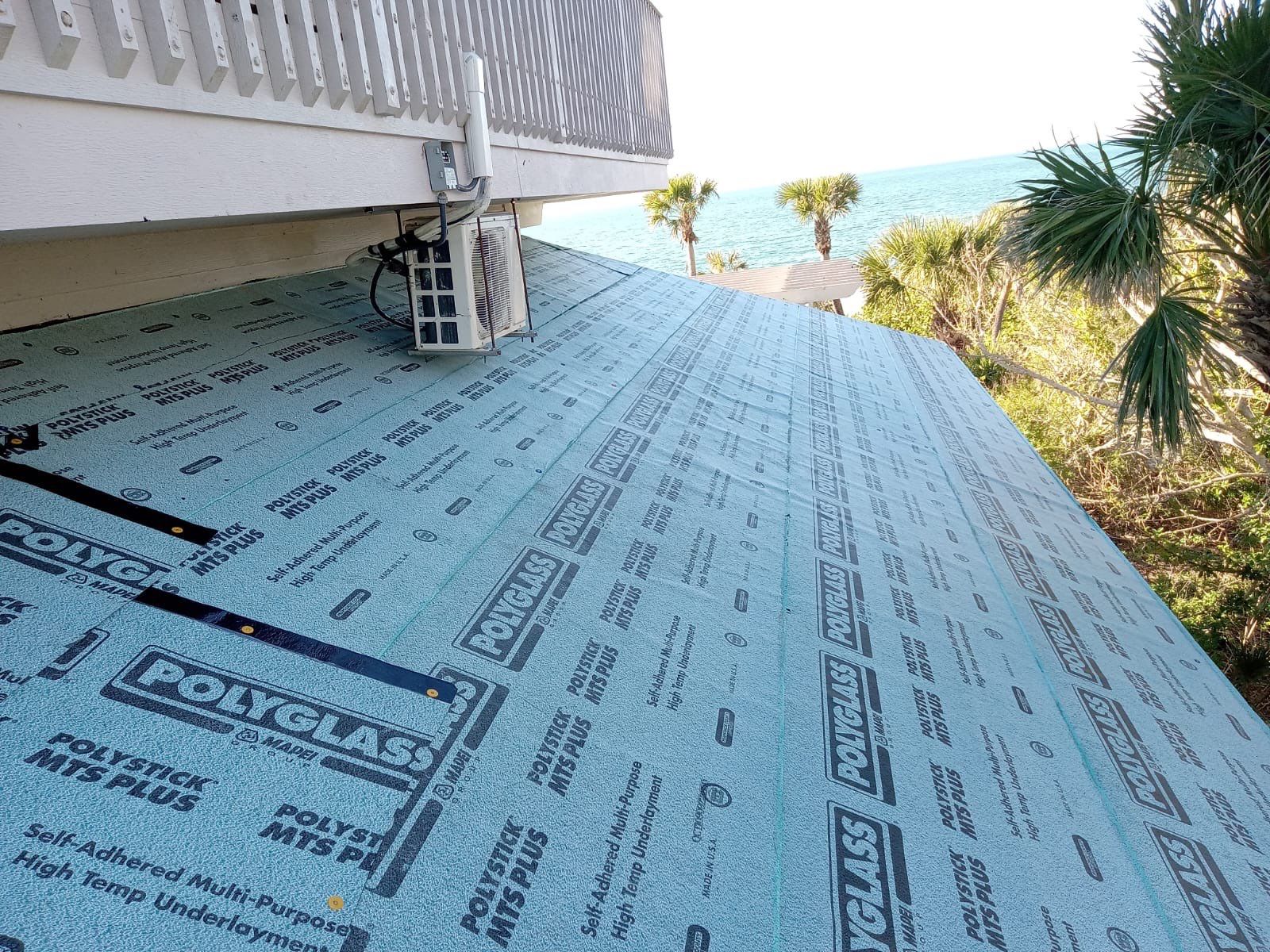 Residential Roofing Installation using Gulf Coast Metals Gulf Seam Panels by Four Peaks Roofing