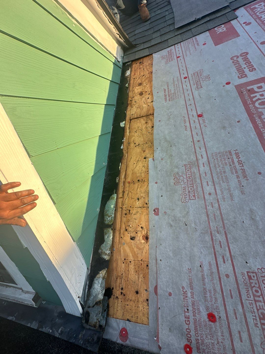 Residential Roofing Repair using Owen's Corning Duration (Lifetime) Shingles by Roof Repair Services LLC