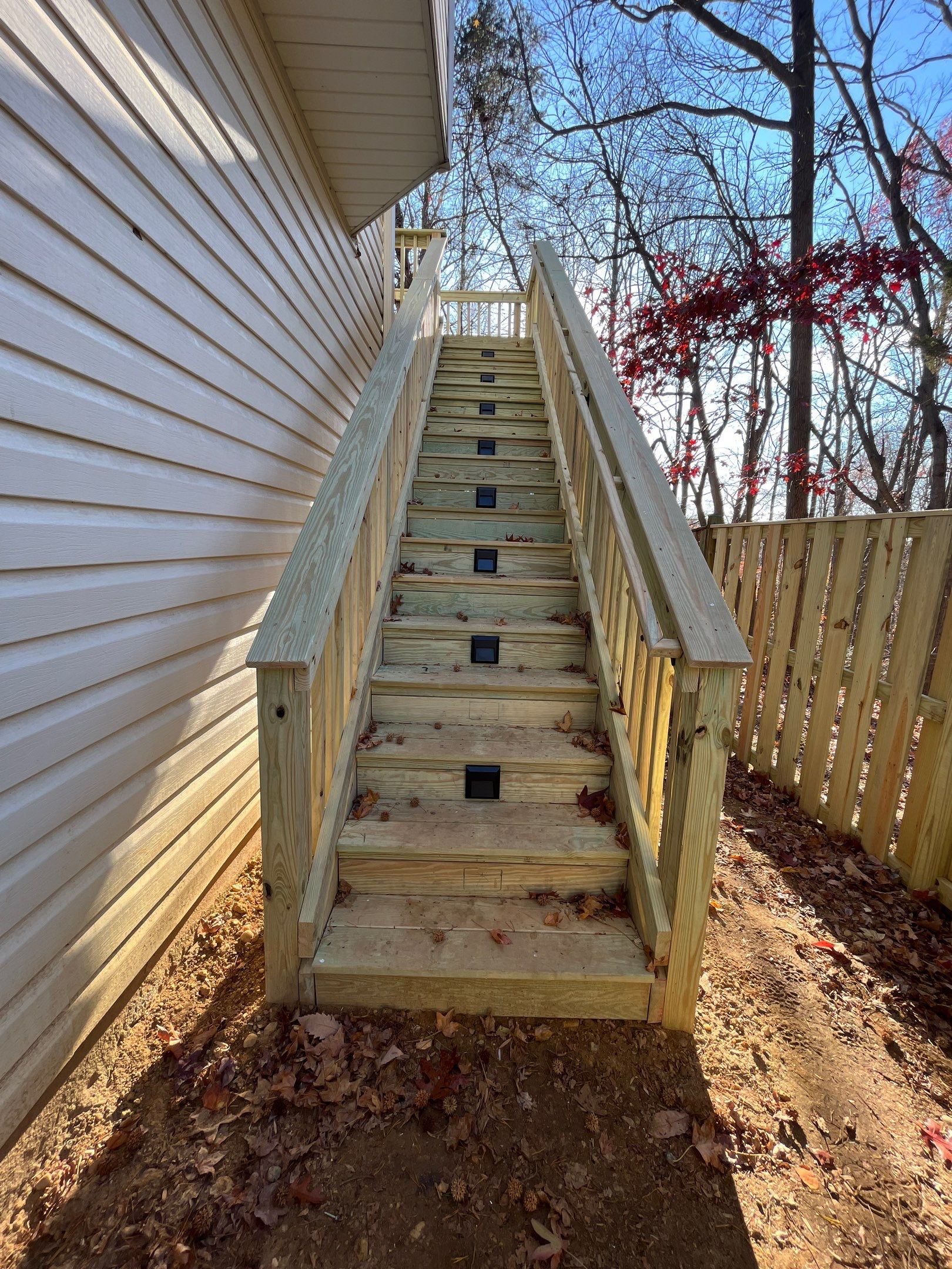 Exterior Carpentry using Pressure Treated Lumber by RJC General Construction, LLC.