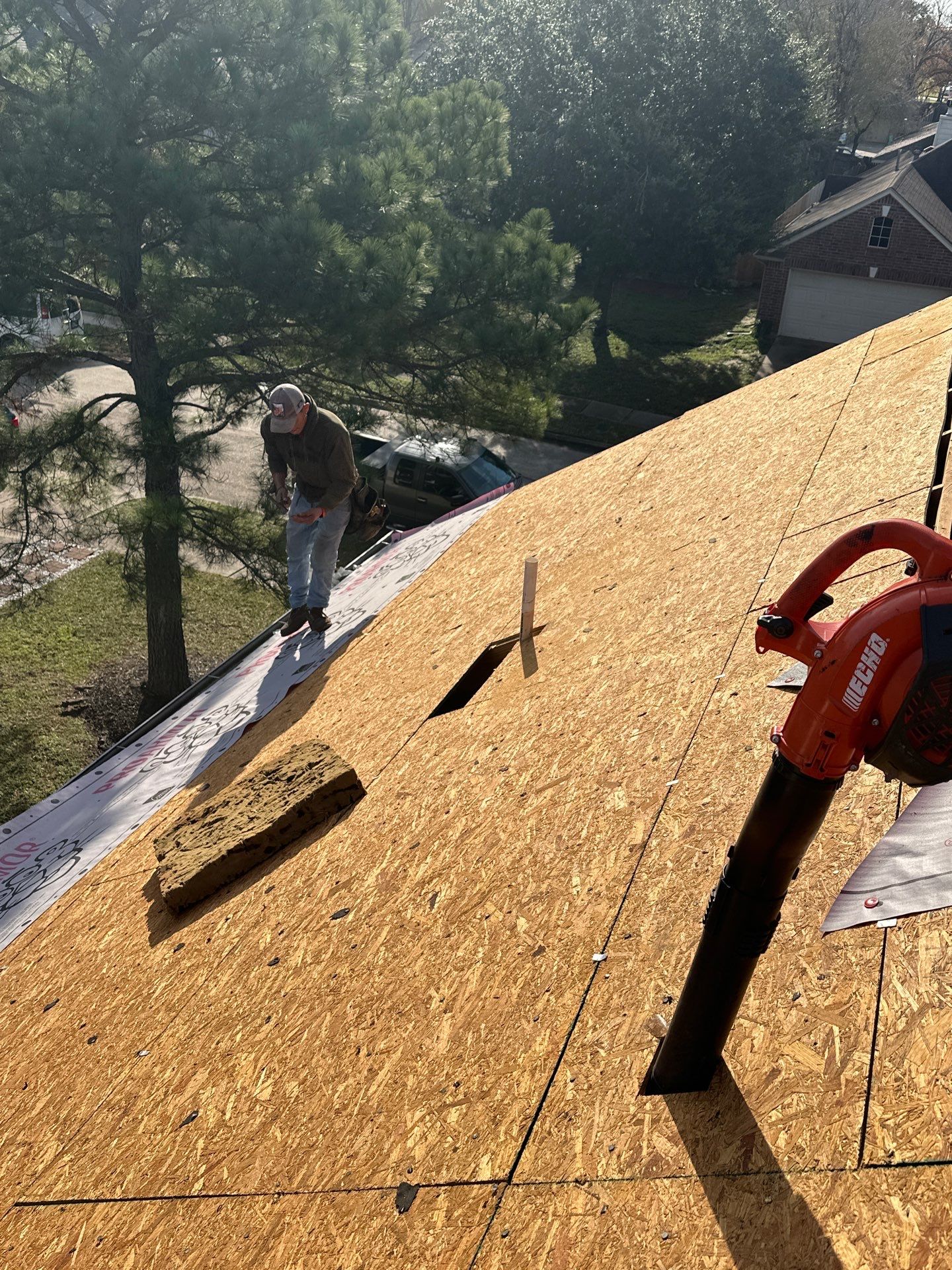 Project in Katy by Motion Roofing