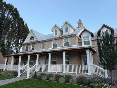 Orem | Custom Hardie Mixed Siding | Arctic White