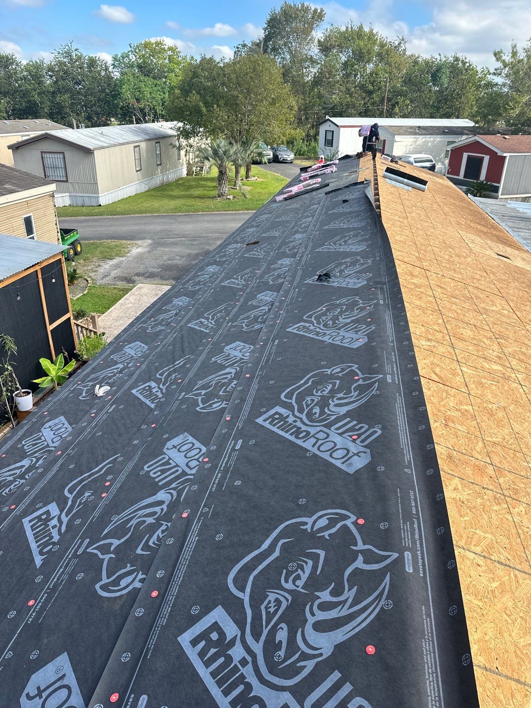 Residential Roofing Repair using Owen's Corning Duration (Lifetime) Shingles by Roof Repair Services LLC