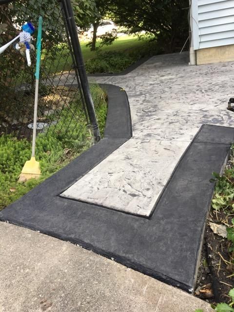 Stamped Concrete by Ivy Lea Construction