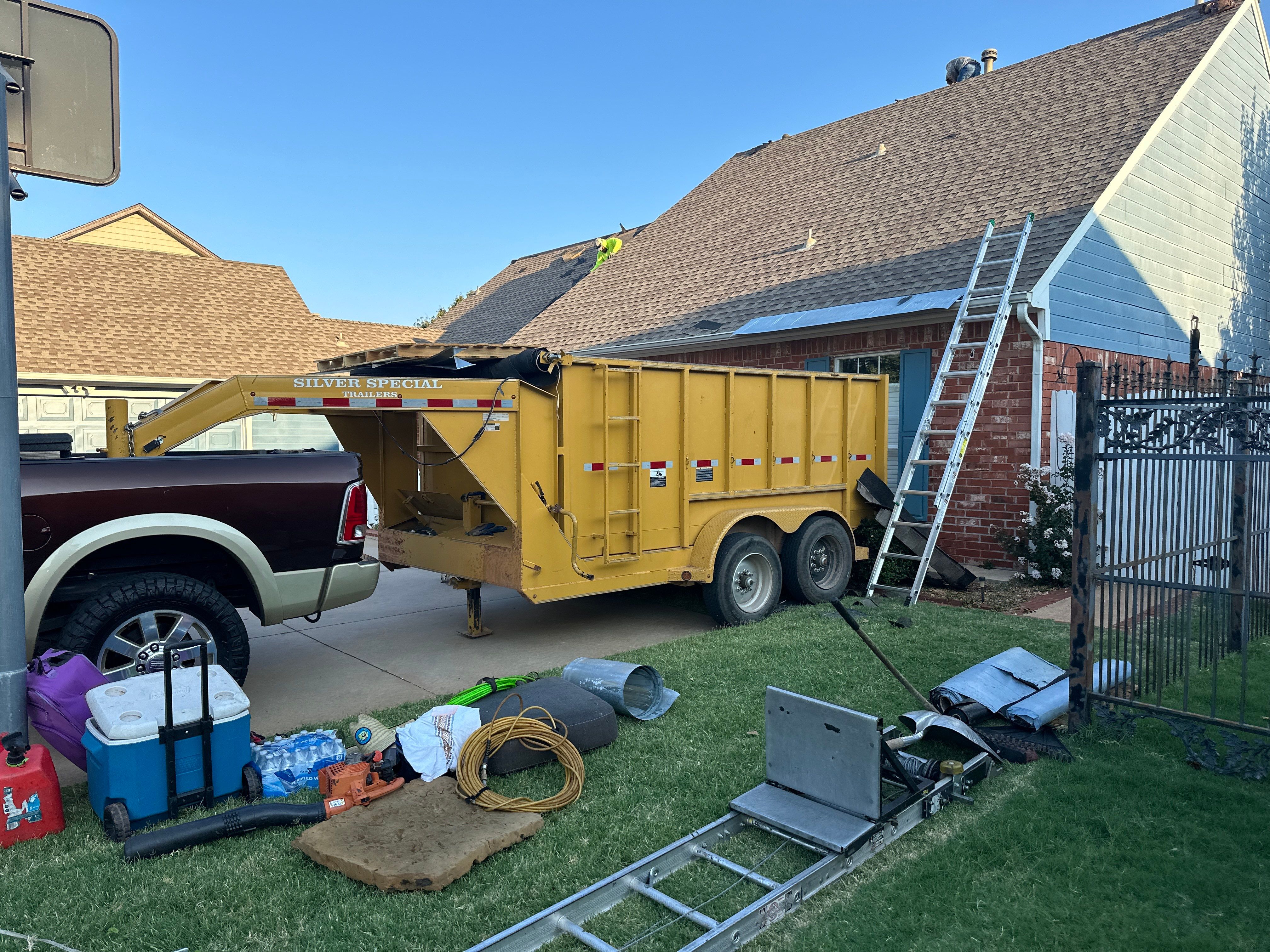 Residential Roofing Installation using GAF by Castillo Roofing