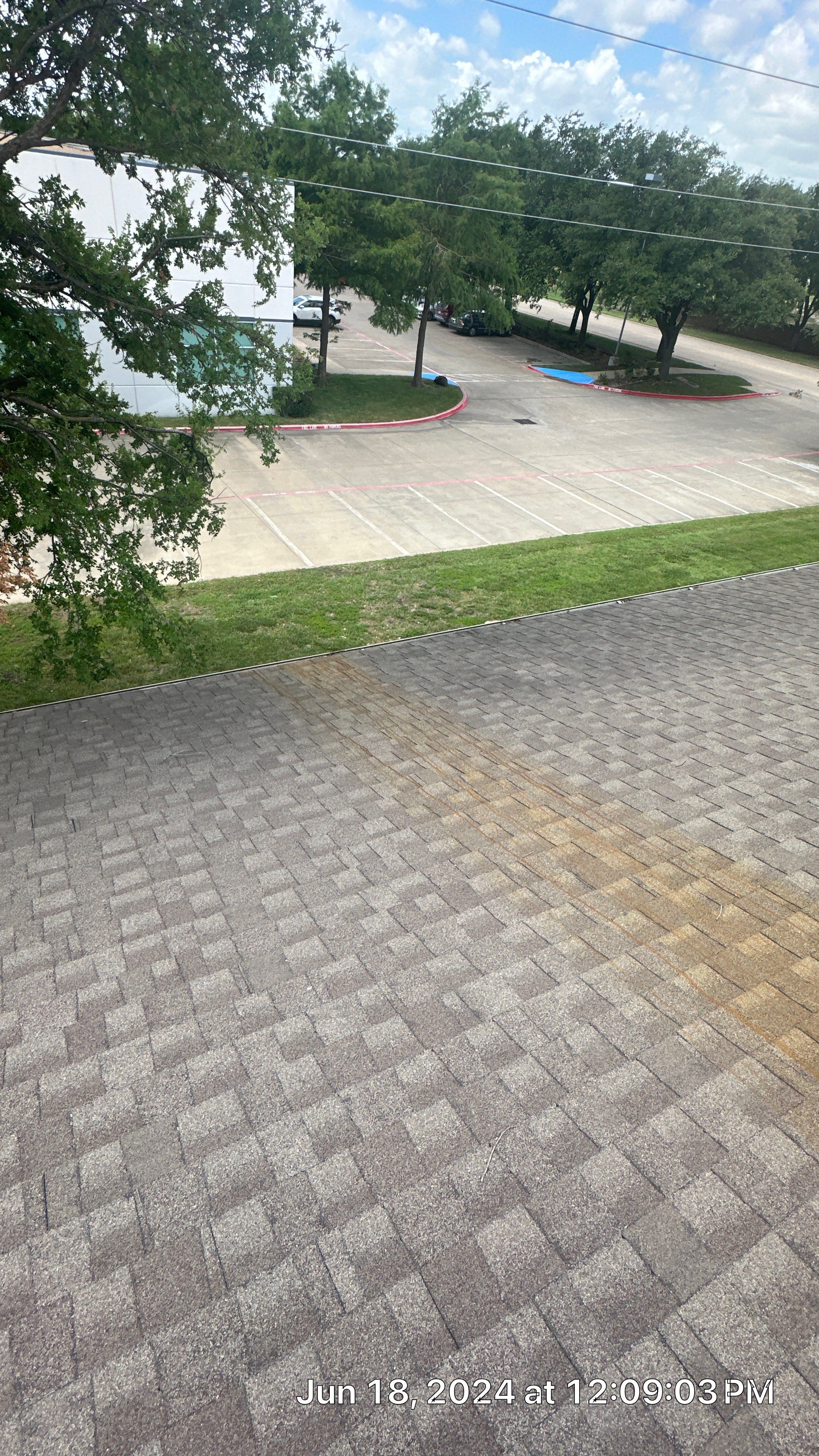 Roof Damage  by Zeus Exteriors